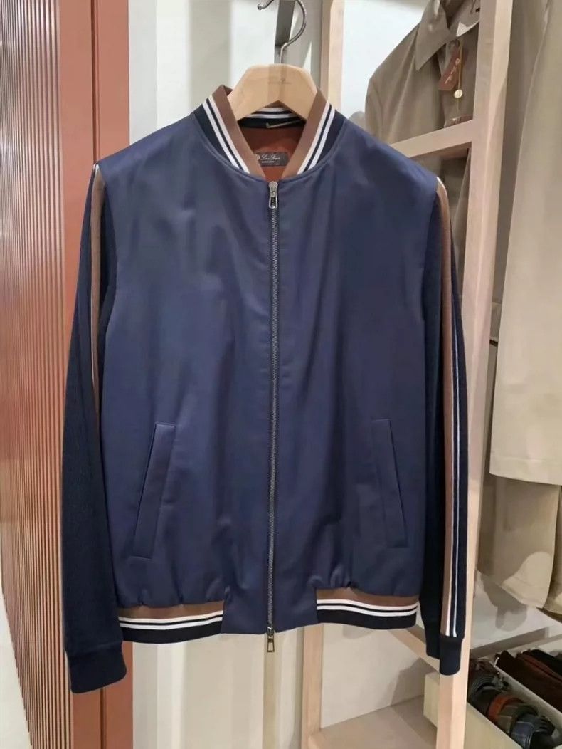 Loro Piana LORO PIANA Merino Knitted Jacket with Initial Wool Cut Size US M / EU 48-50 / 2 - 5 Thumbnail