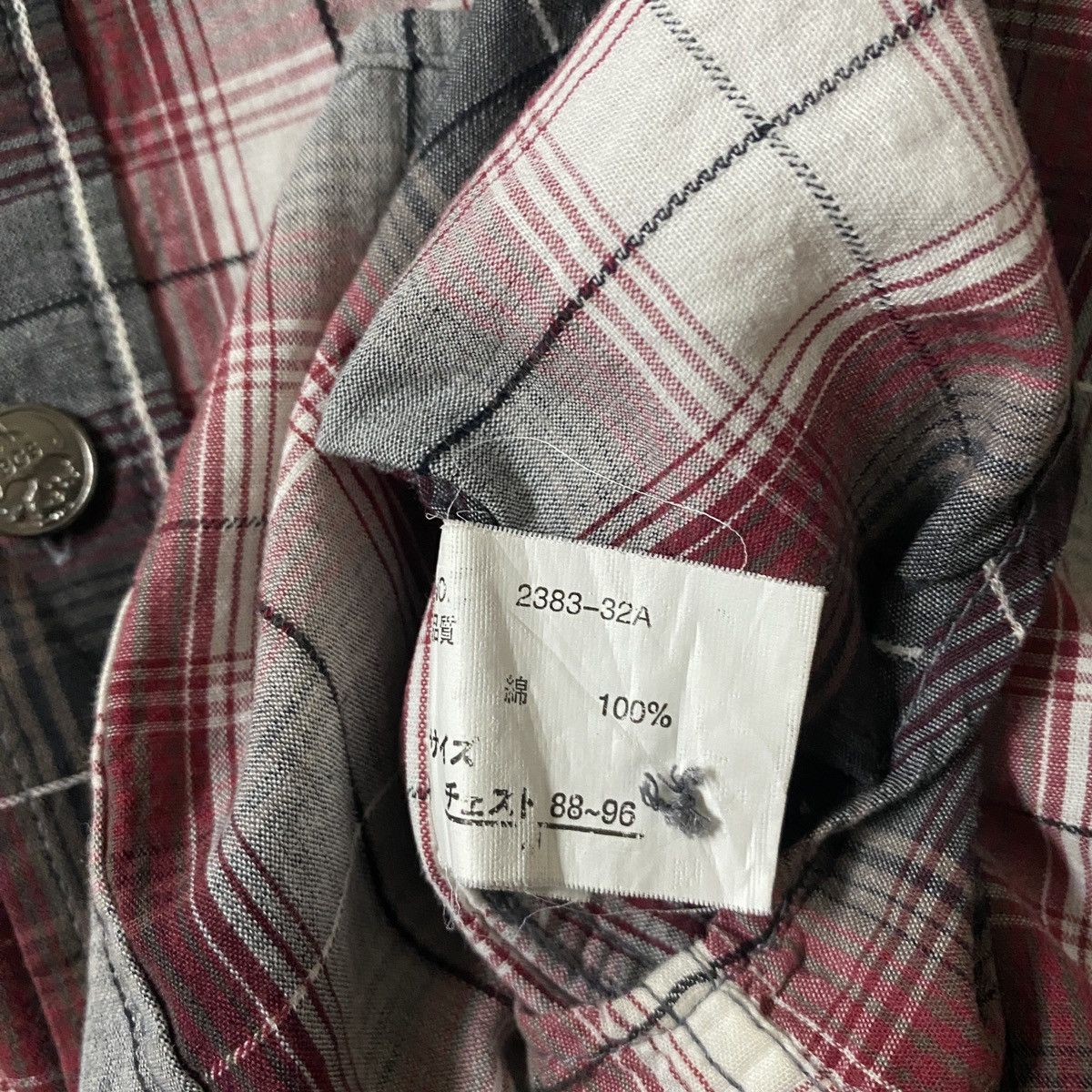 If Six Was Nine × Japanese Brand × Le Grande Bleu (L.G.B.) 2000's Berning Sho Tribal Skull Punk Shirts Size US L / EU 52-54 / 3 - 10 Thumbnail
