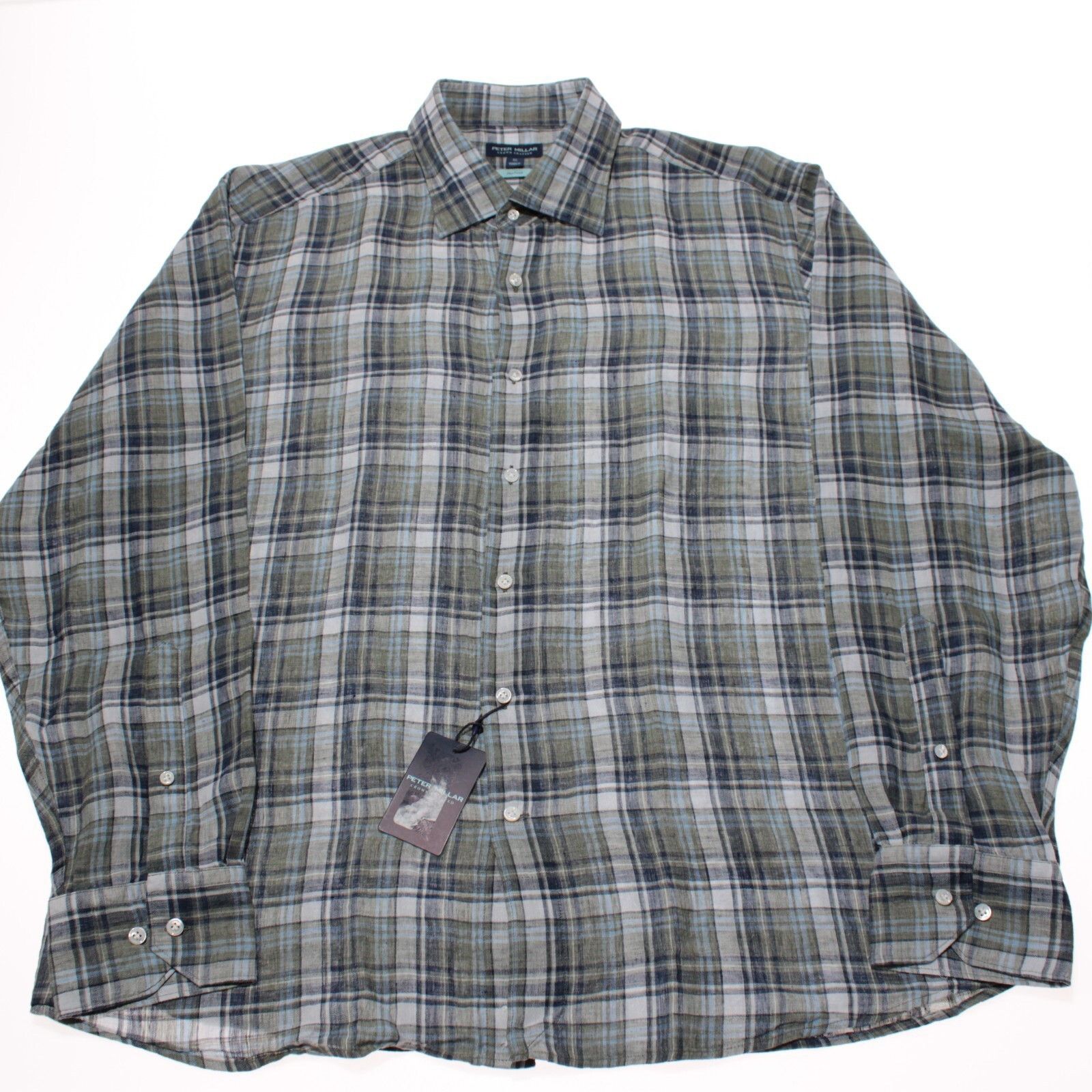 Peter Millar Peter Millar New with tags Shirt Size XL US In Green Size US XL / EU 56 / 4 - 5 Thumbnail