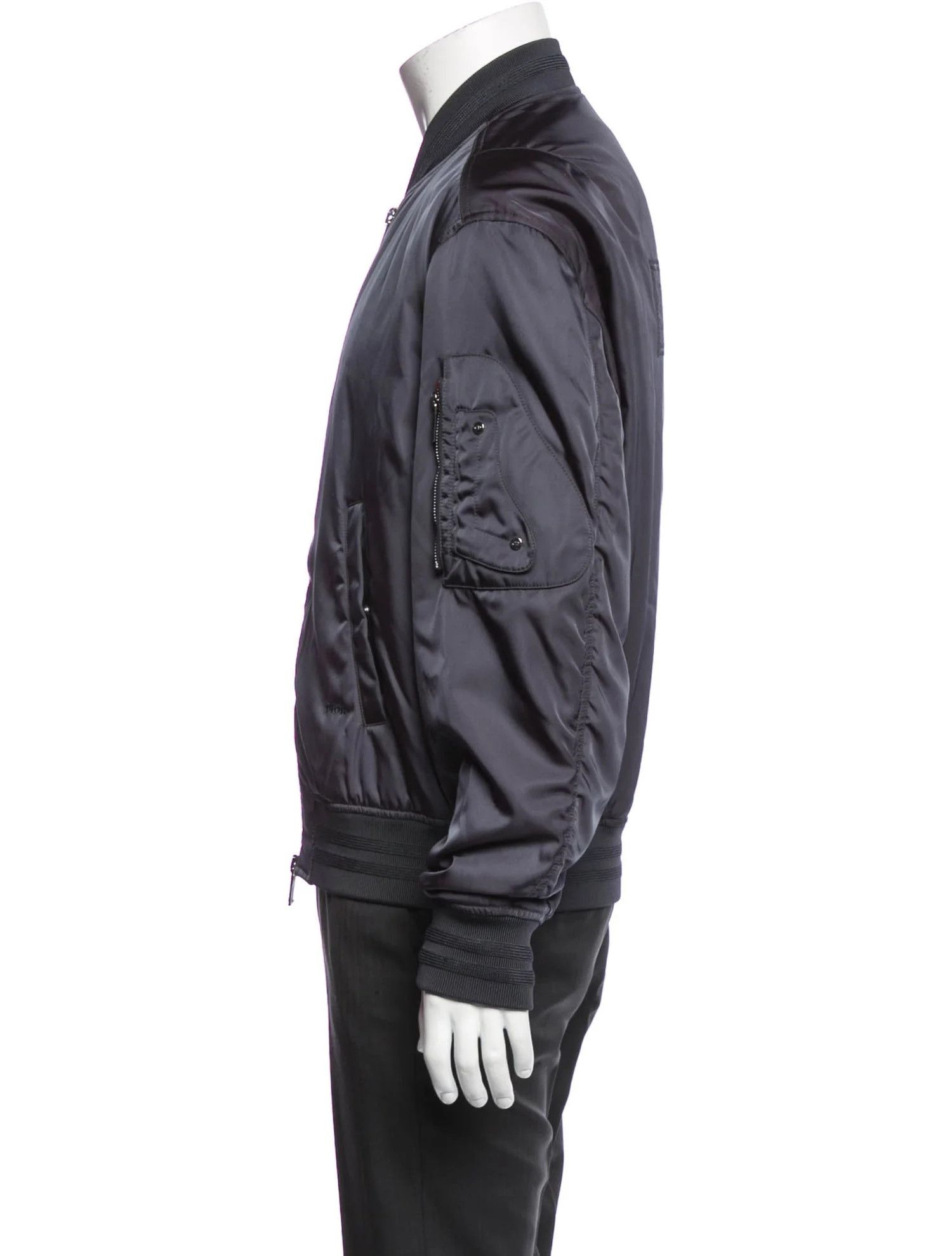 Dior Dior Saddle Anthracite Gray Bomber Jacket Size US S / EU 44-46 / 1 - 2 Thumbnail