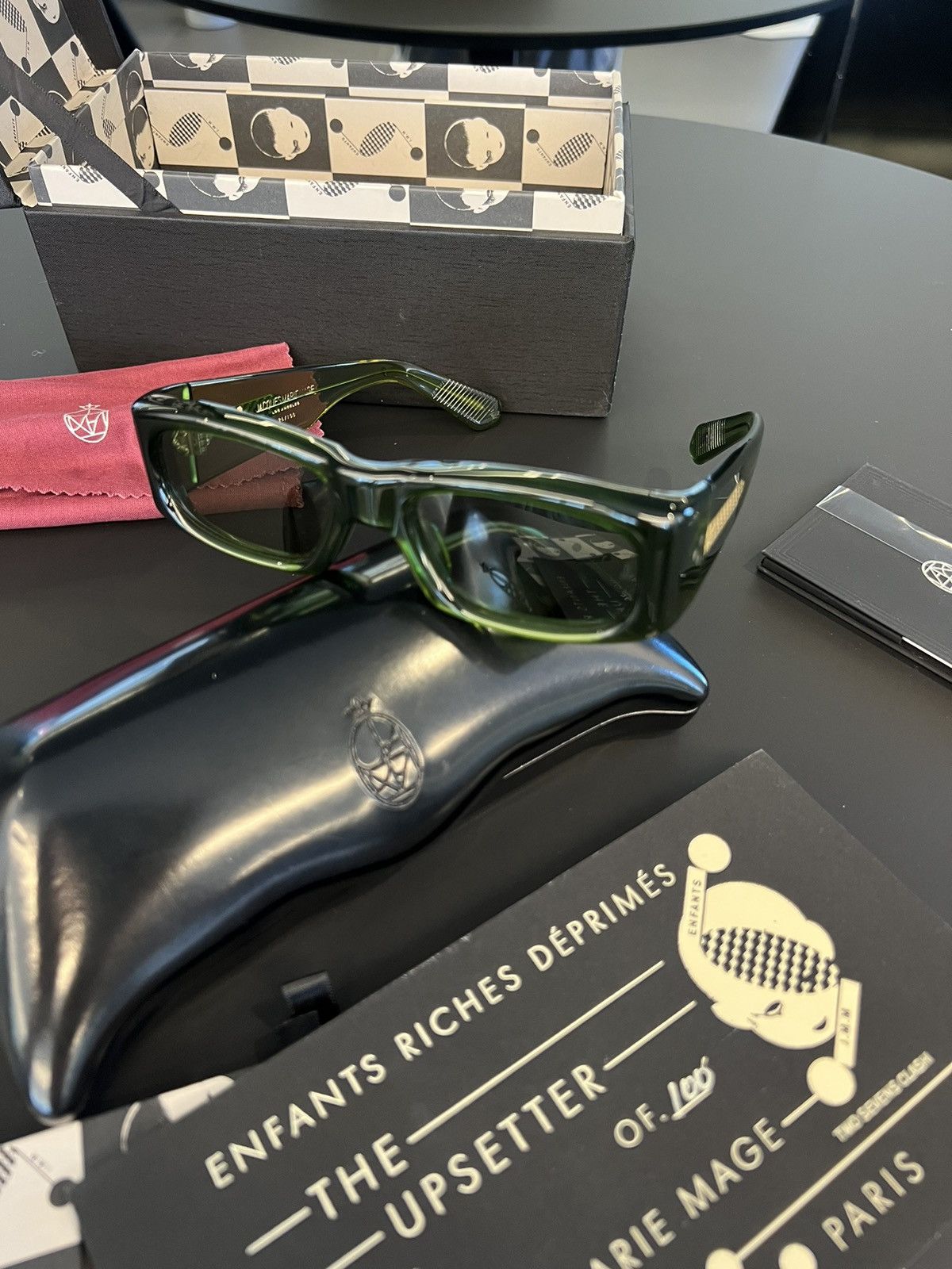 Enfants Riches Deprimes × Jacques Marie Mage Enfant Riches Deprimes The Upsetter Sunglasses Size ONE SIZE - 11 Thumbnail