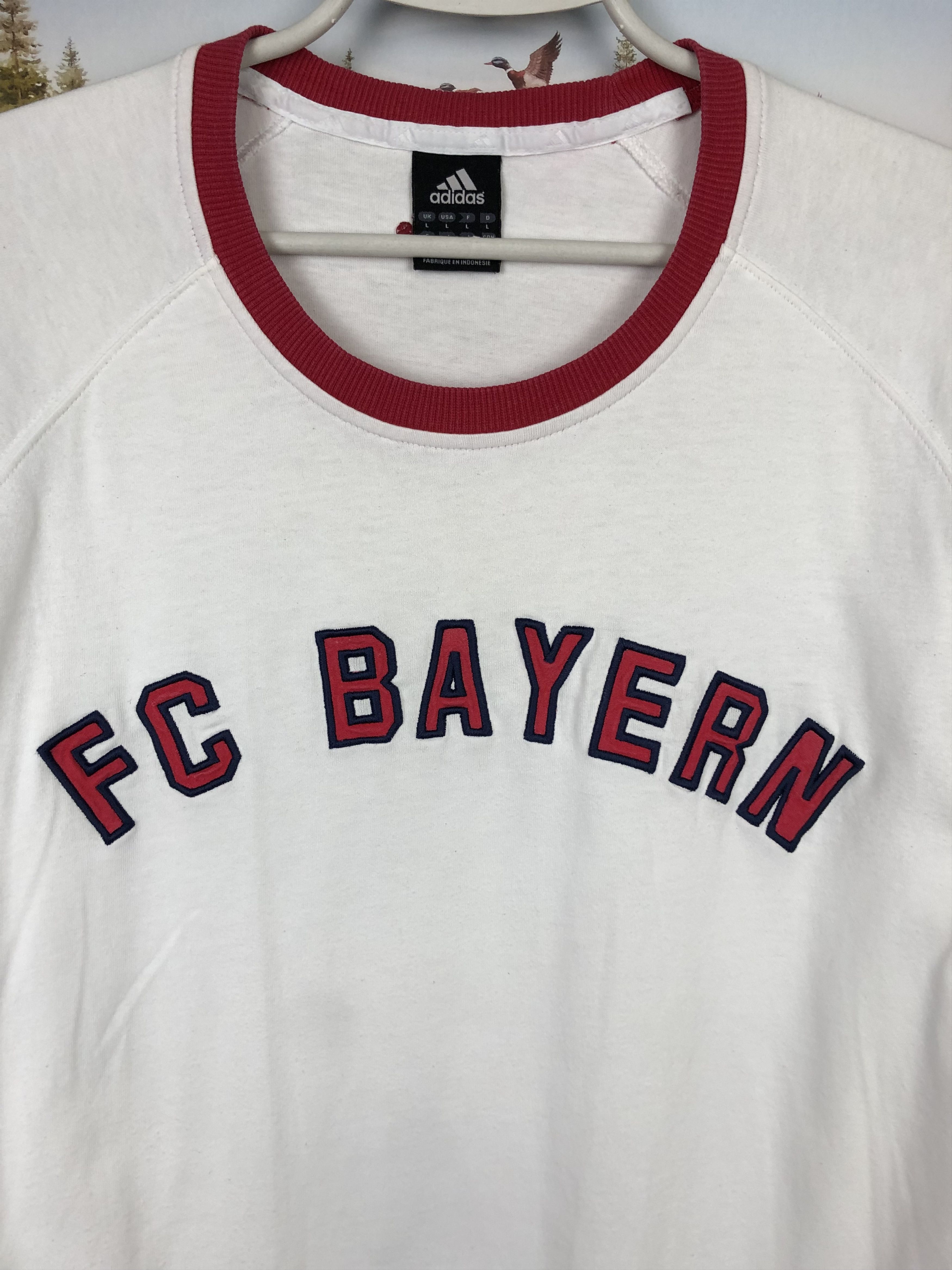 Adidas Vintage Adidas Bayern Munich Football Shirt Soccer Tee Rare Size US L / EU 52-54 / 3 - 2 Thumbnail