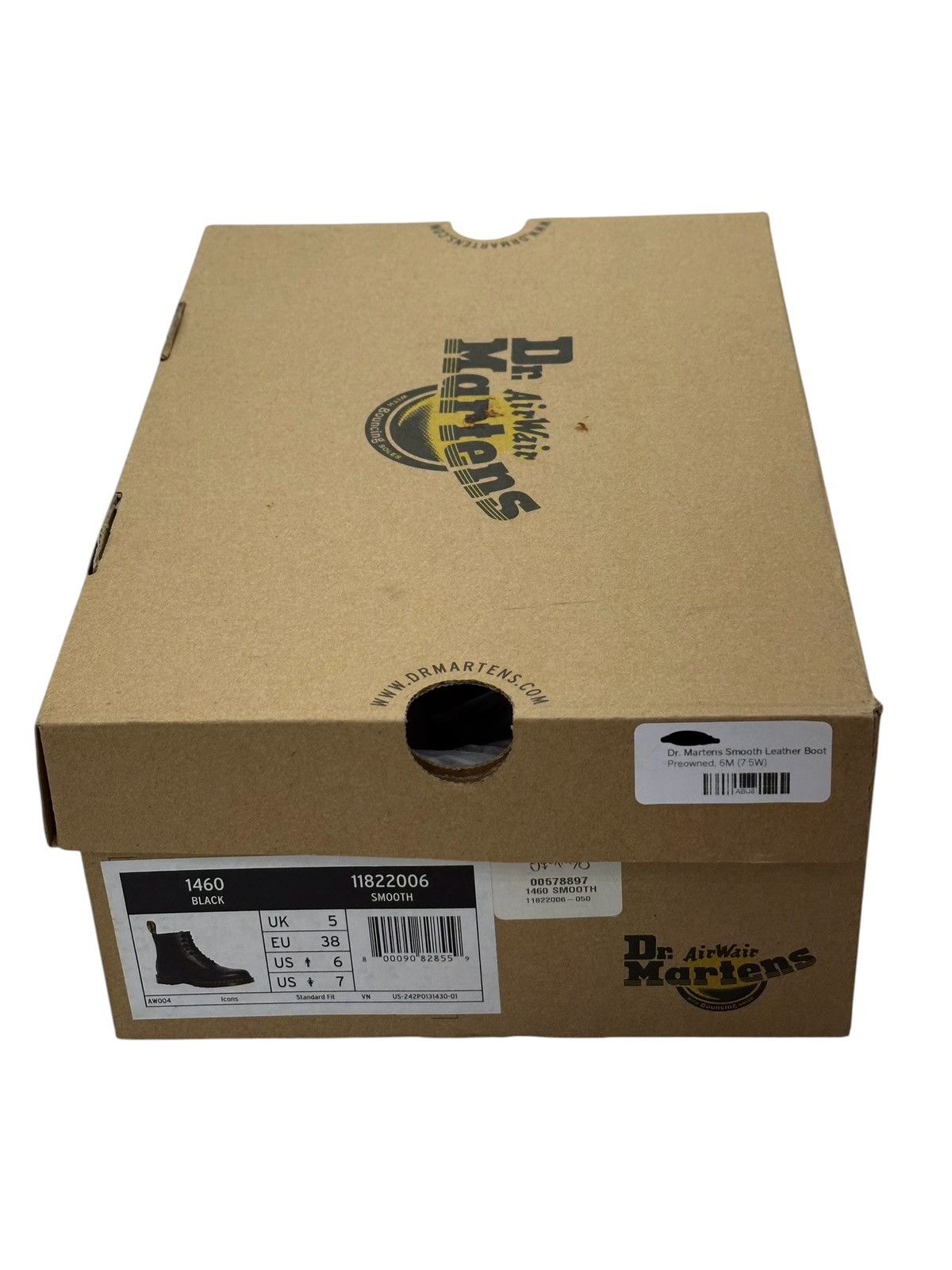 Dr. Martens Dr. Martens 1460 Smooth Leather Lace Up Boot Size 6US Size US 6 / EU 39 - 10 Thumbnail