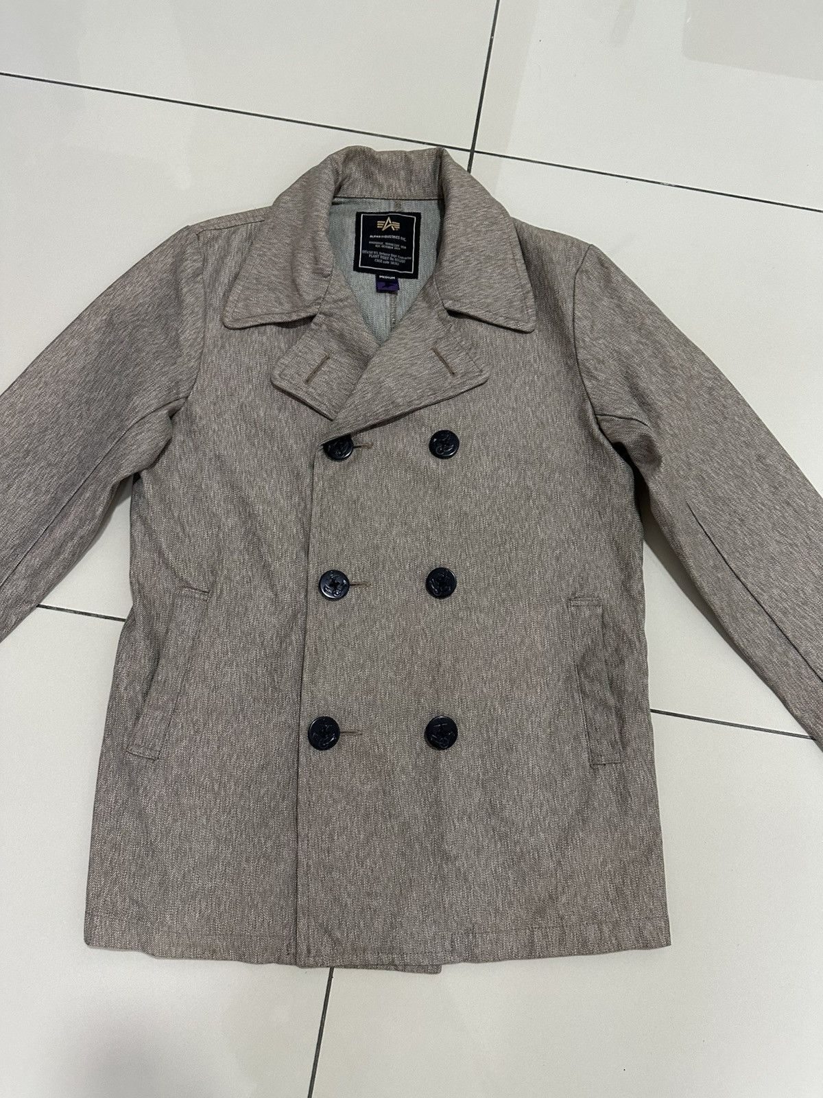 Alpha Industries Alpha industries PeaCoat Jacket Design Nice Design Size US M / EU 48-50 / 2 - 4 Thumbnail