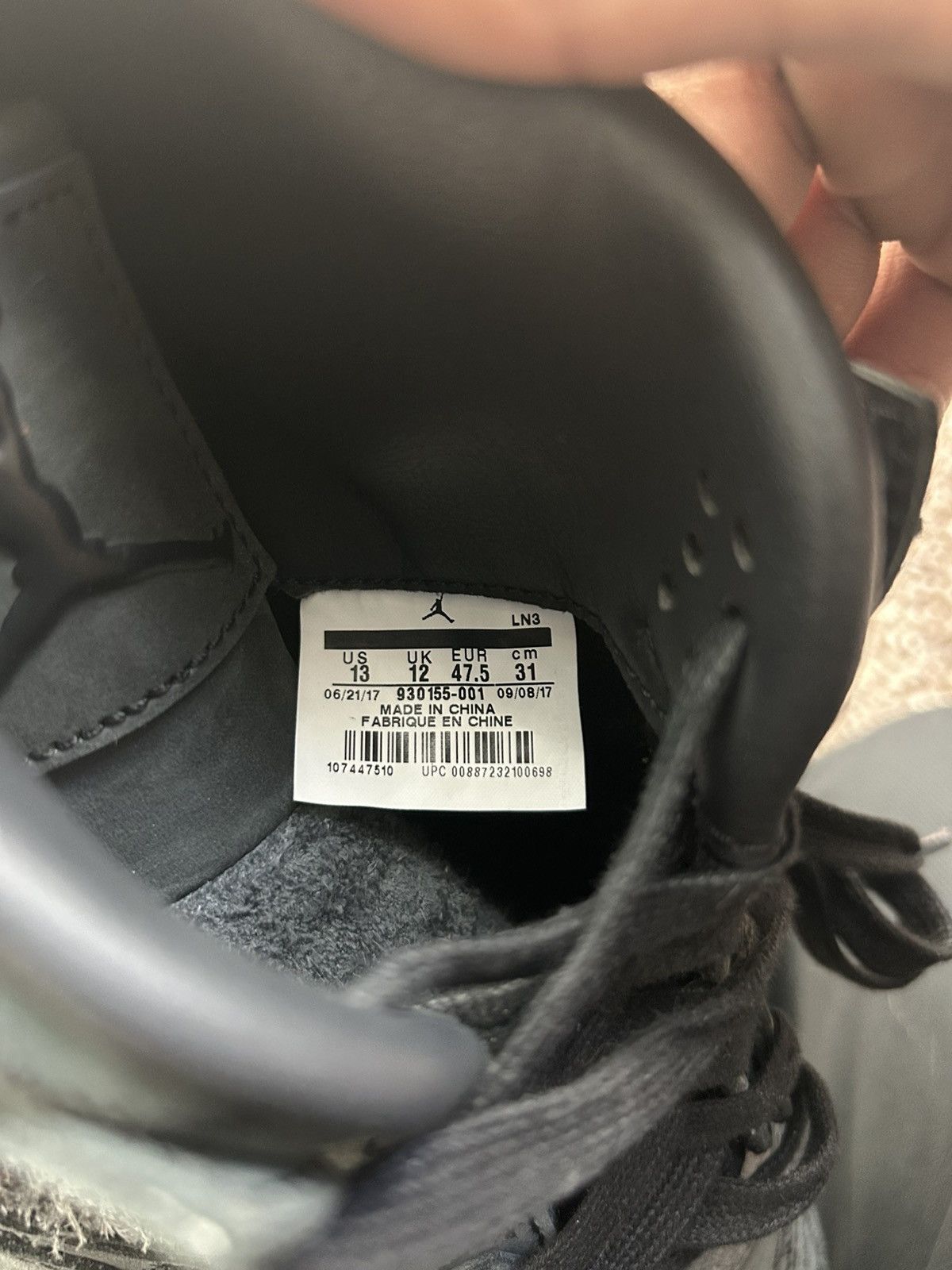 Jordan Brand × Kaws Air Jordan 4 Retro x KAWS Black (2017) Size US 13 / EU 46 - 11 Thumbnail