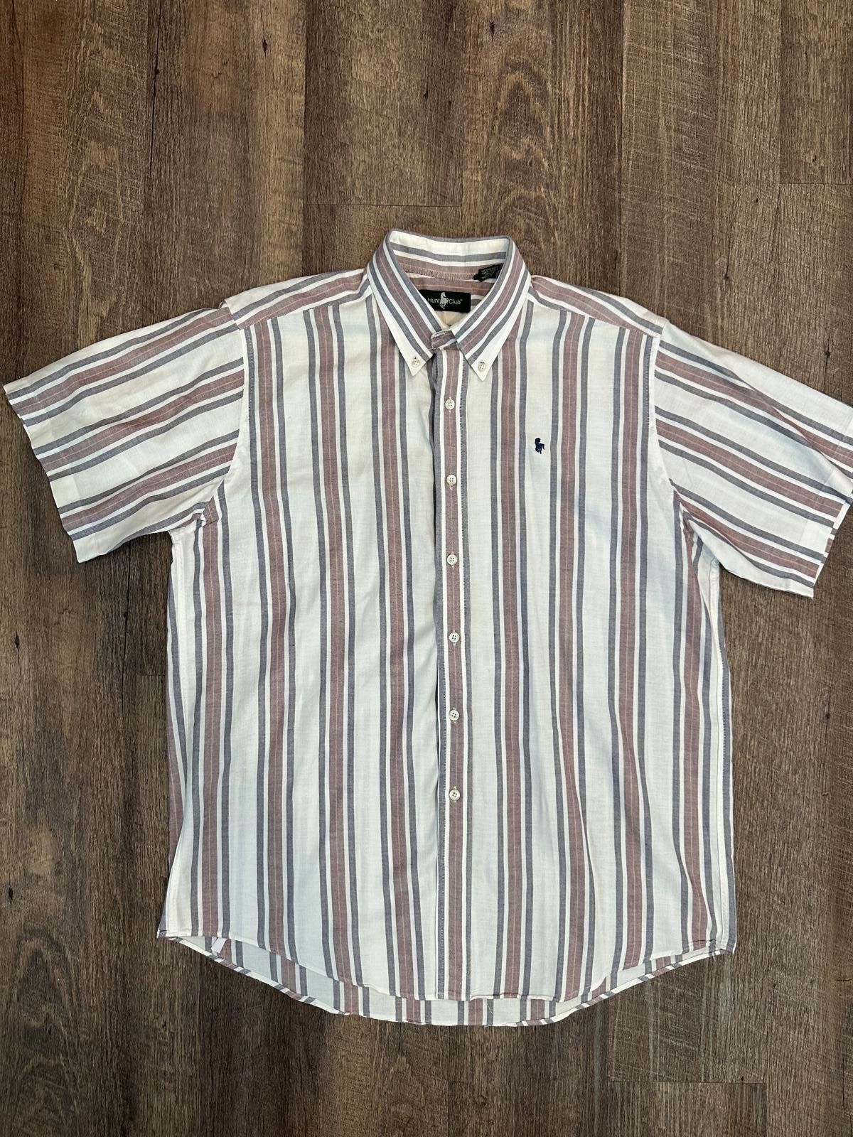 Hunt Club Mens Large Vintage Hunt Club Button Down Shirt Size US L / EU 52-54 / 3 - 1 Thumbnail