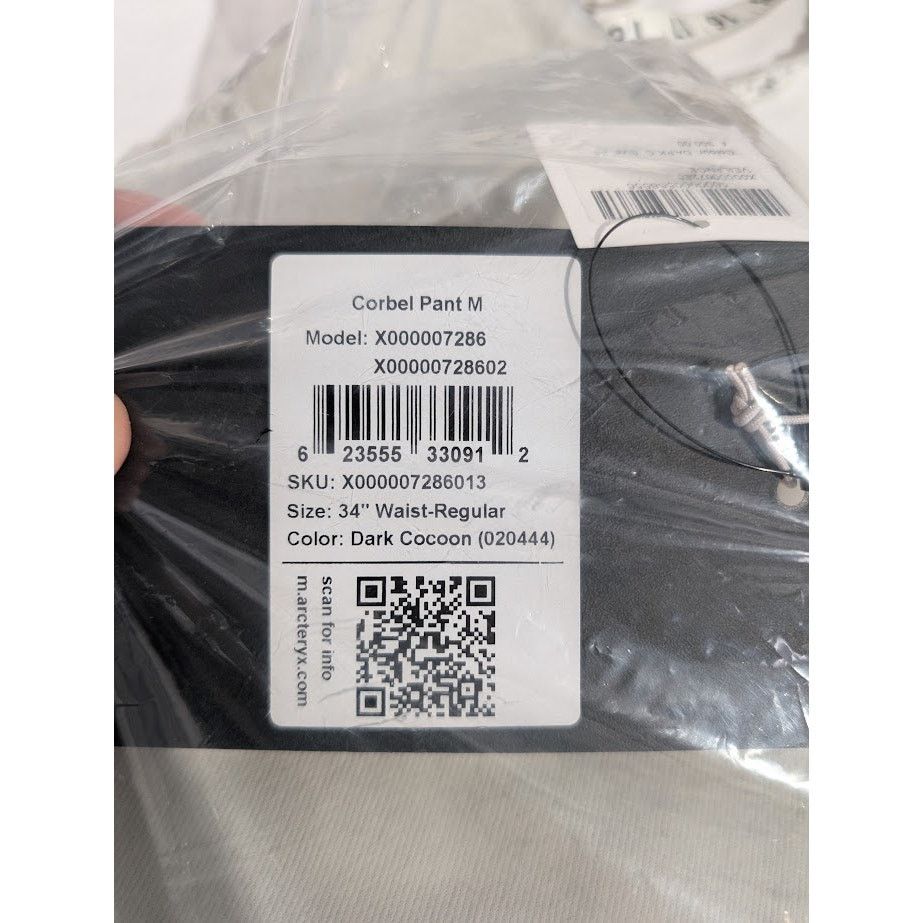 Arc'teryx o1rshd1 Corbel Pant in Dark Cocoon Size US 34 / EU 50 - 20 Thumbnail