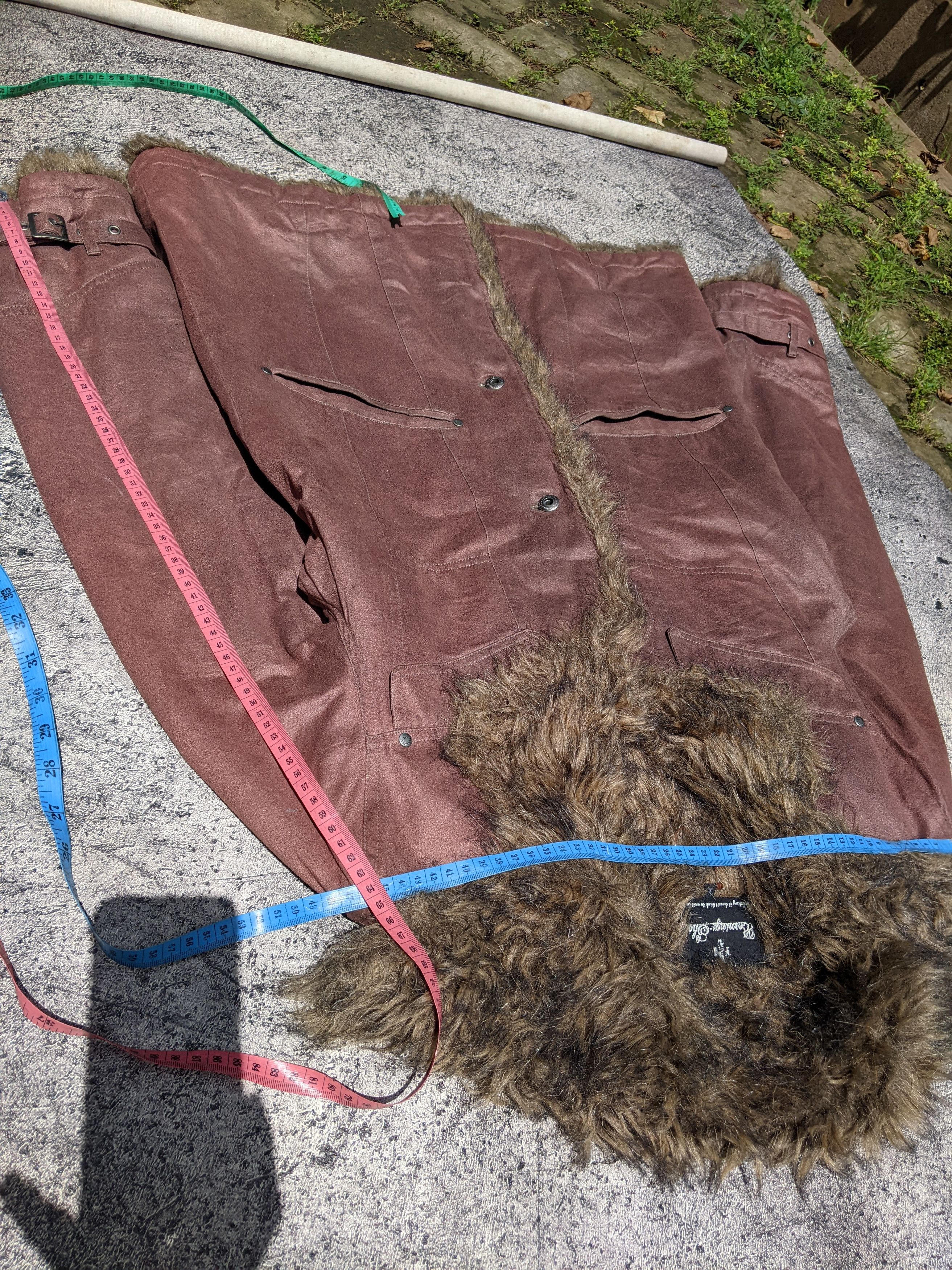 Other Berning Sho Fur Suede Jacket Vkei Style Size US L / EU 52-54 / 3 - 9 Thumbnail
