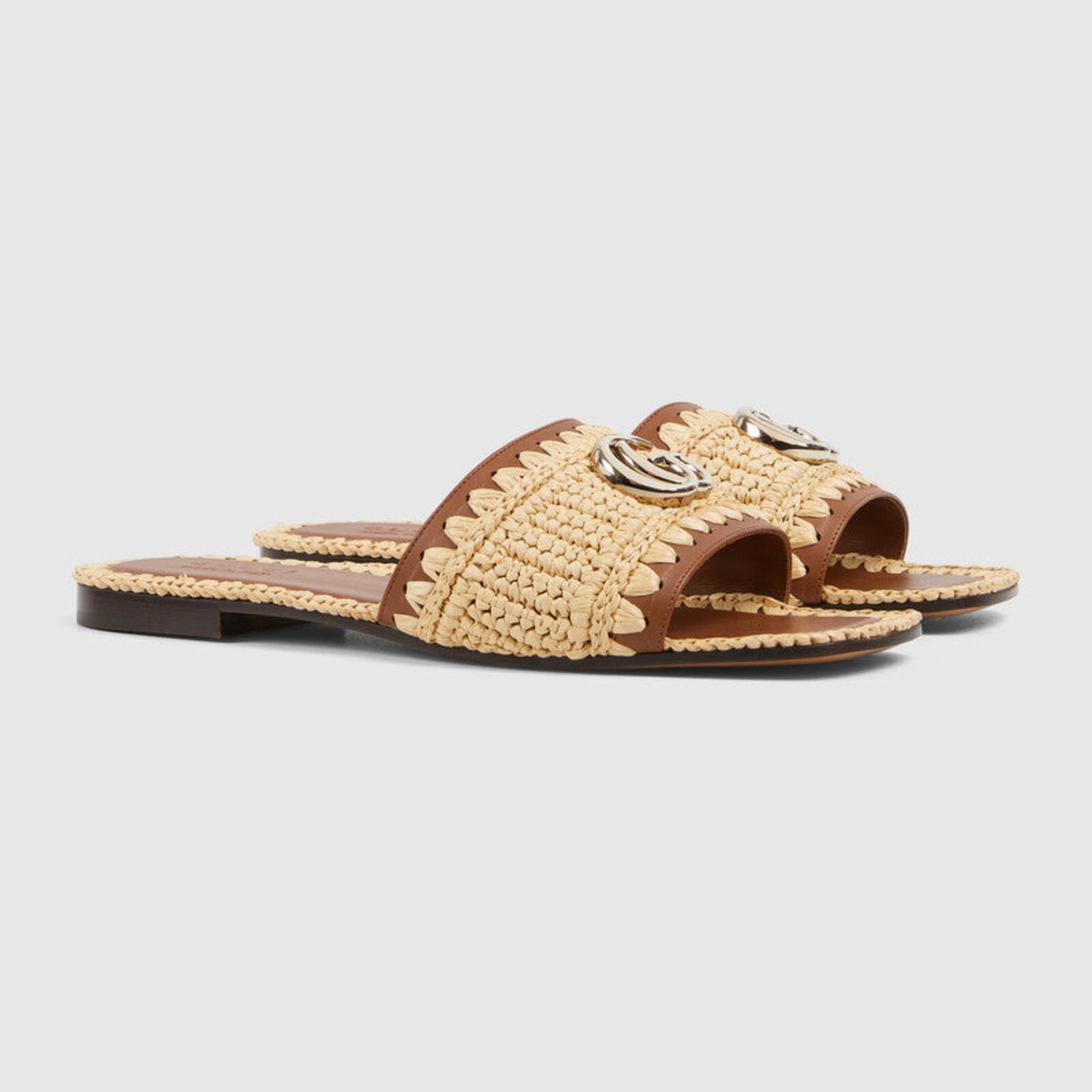 Gucci Gucci Double G slide Sandals Size ONE SIZE - 2 Thumbnail