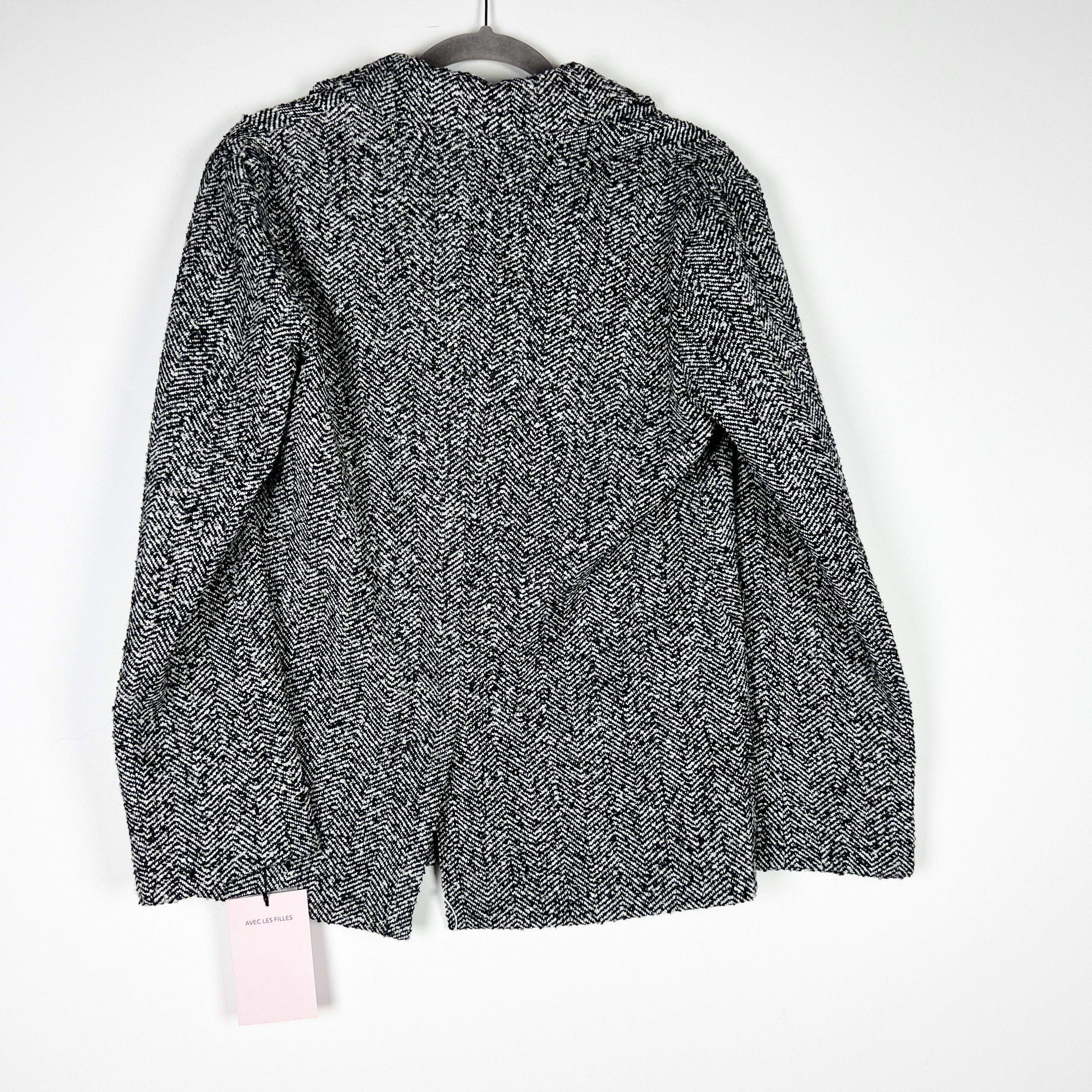 AVEC LES FILLES NEW Avec Les Filles Black White Woven Size XS / US 0-2 / IT 36-38 - 4 Thumbnail