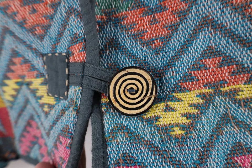 Vintage Vintage 90s Streetwear Tapestry Rainbow Blazer Jacket Size M / US 6-8 / IT 42-44 - 4 Thumbnail