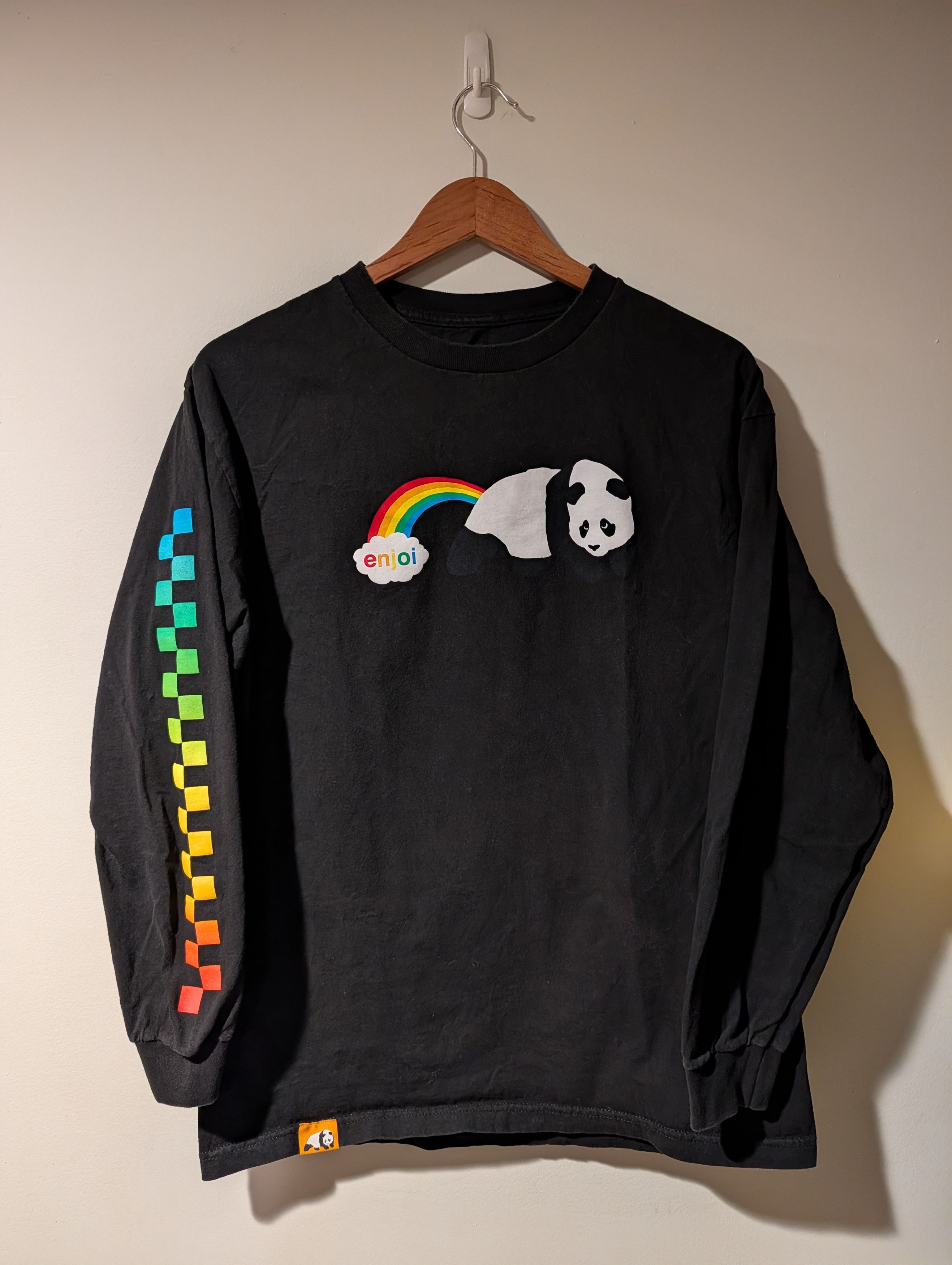 Enjoi Enjoi Skateboard T-Shirt Panda Logo Graphic Skateboarding Size US L / EU 52-54 / 3 - 1 Thumbnail