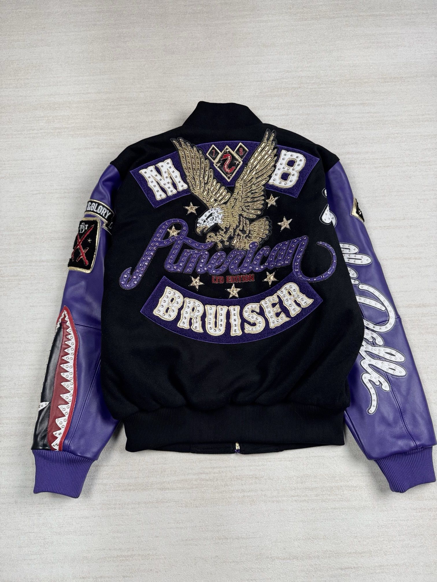 Pelle Pelle pelle pelle american bruiser varsity jacket Size US L / EU 52-54 / 3 - 1 Thumbnail