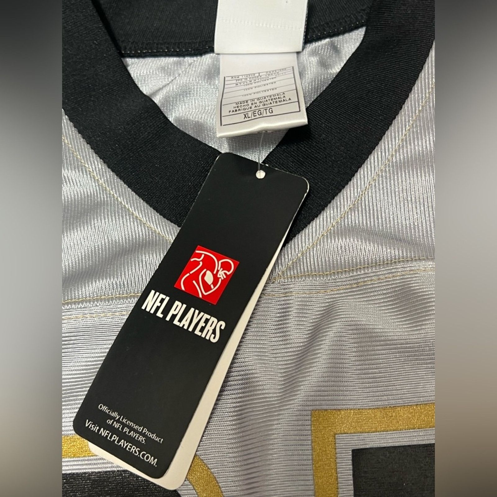 NFL NWT New Orleans Saints Reggie Bush Jersey Men's XL NFL Size US XL / EU 56 / 4 - 3 Thumbnail