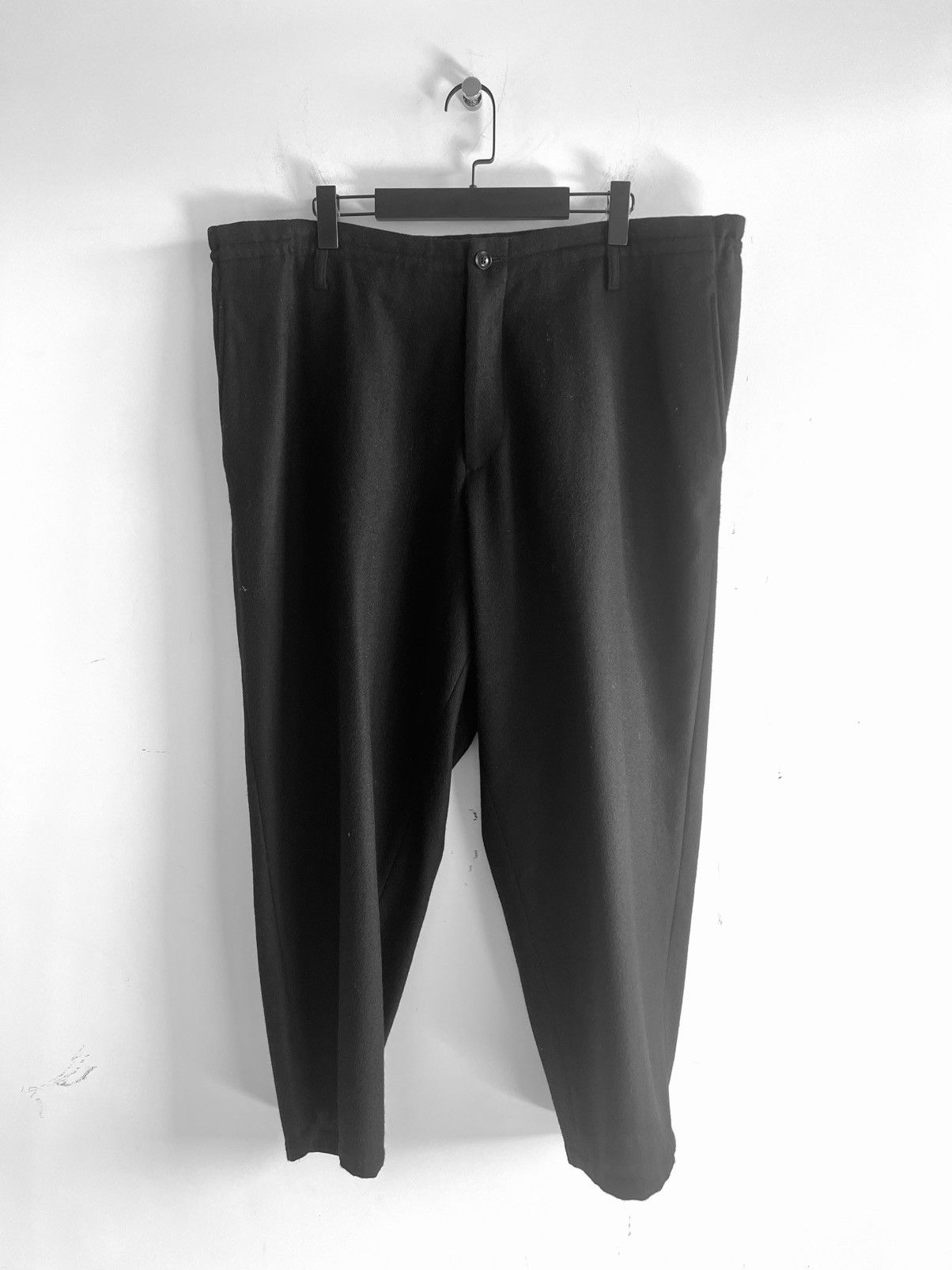 Yohji Yamamoto Yohji Yamamoto Pour Homme - Cashmere Class Draw String pants Size US 30 / EU 46 - 1 Thumbnail