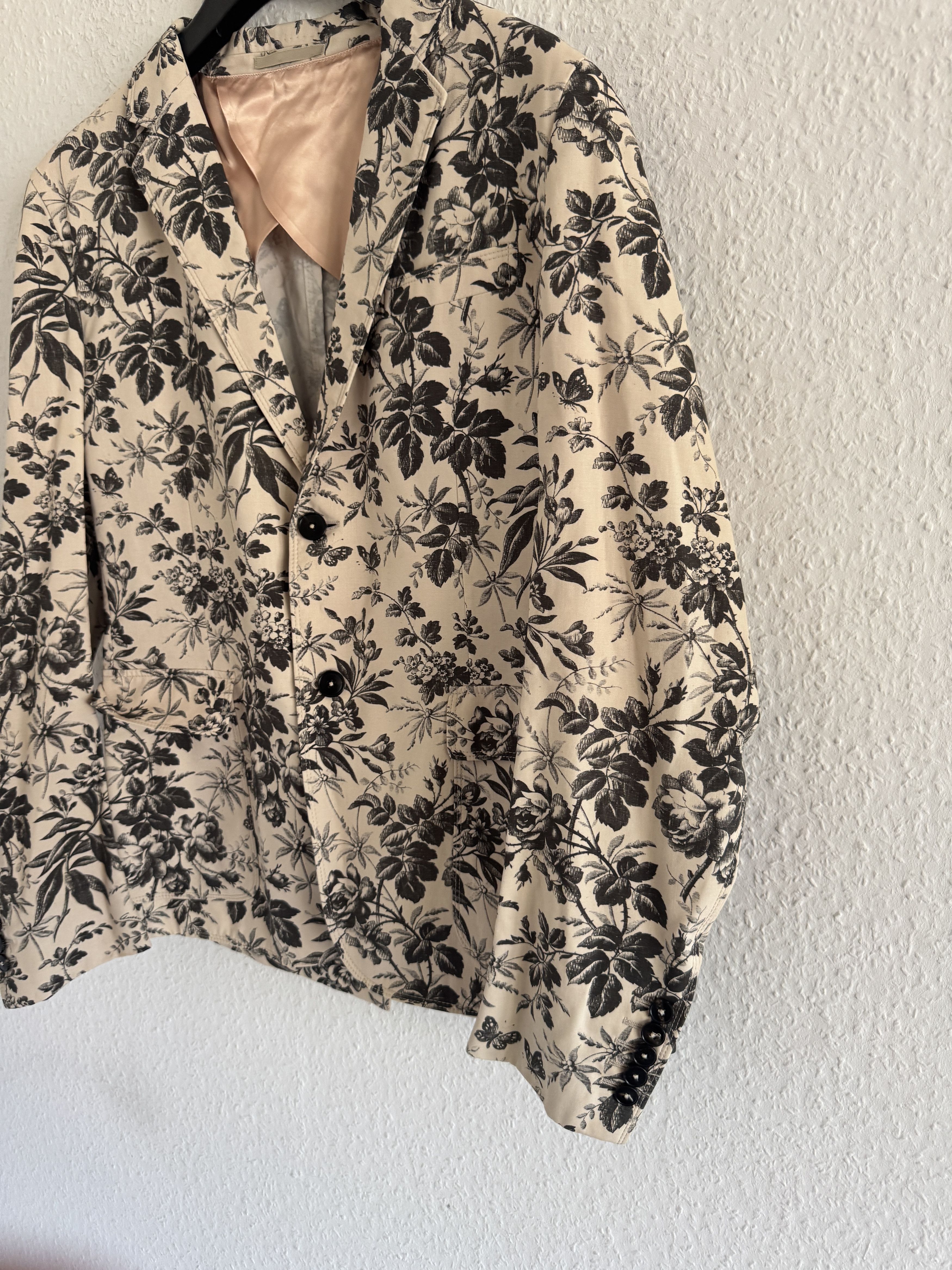 Gucci Floral print tailored blazer Size 50R - 8 Thumbnail