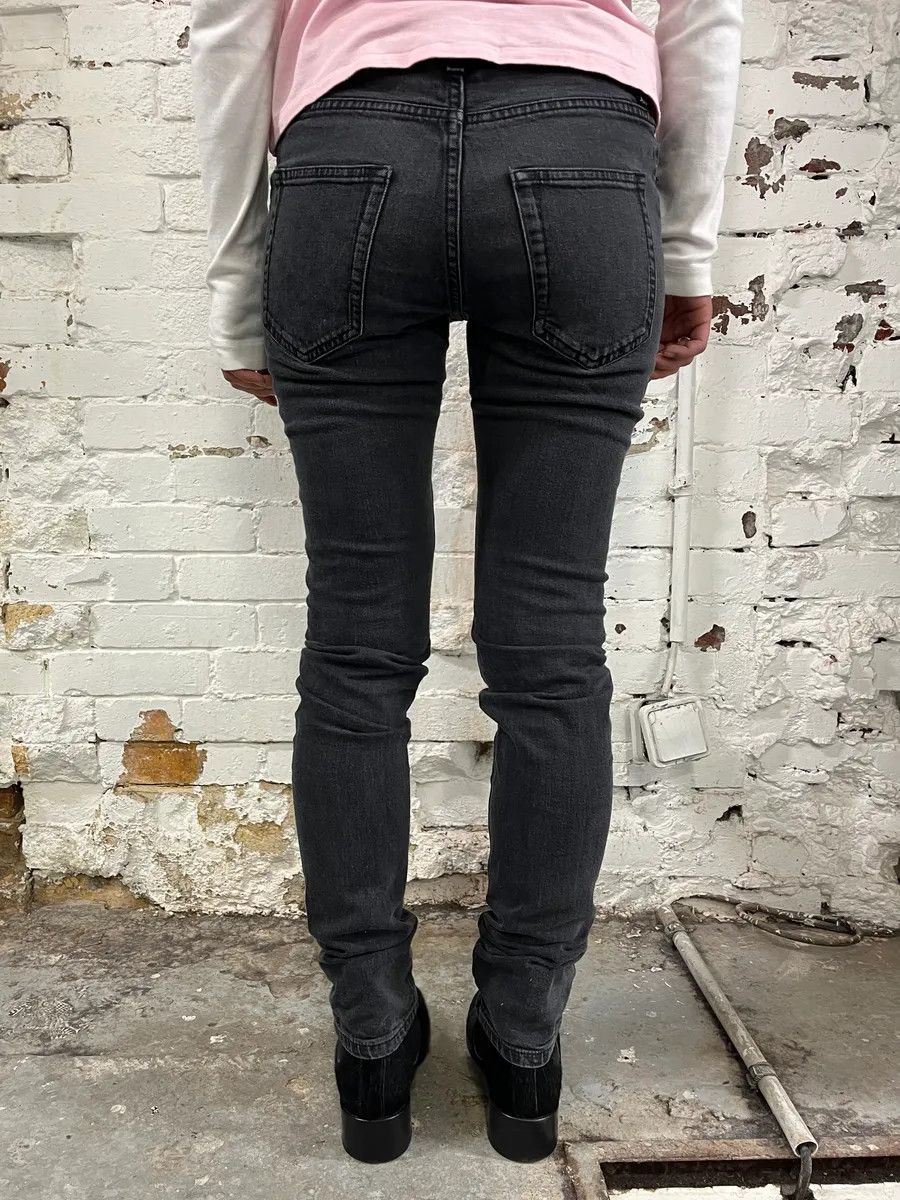 Saint Laurent Paris SS2018 Saint Laurent Slim Grey Denim Jeans Size 26" / US 2 / IT 38 - 4 Thumbnail