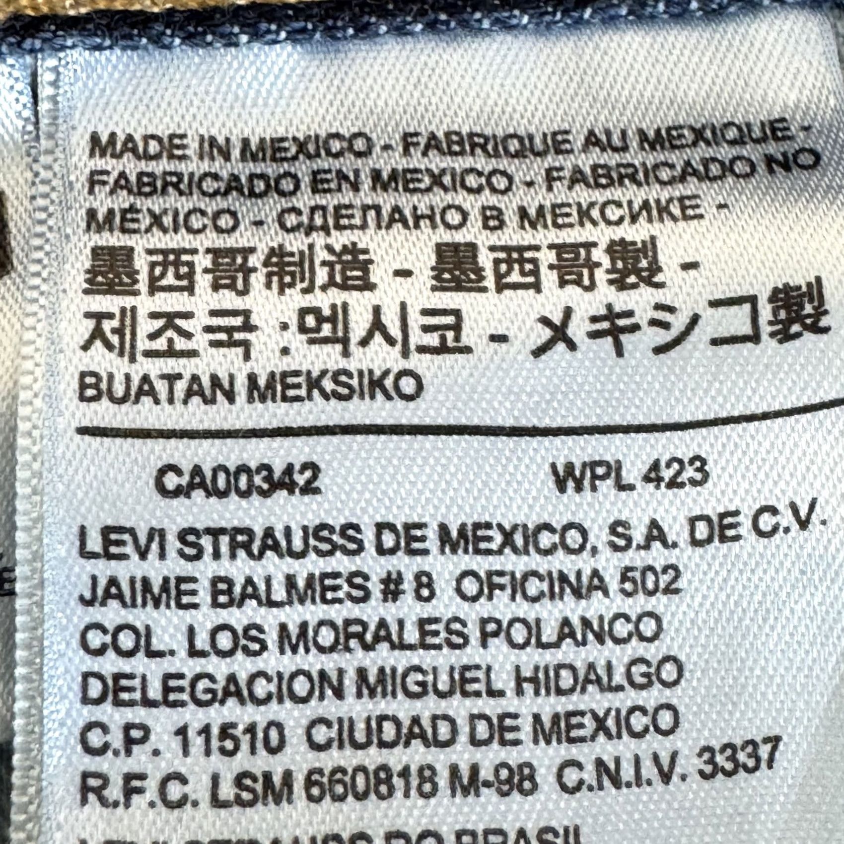 Levi's Levi's 514 Jeans Mens 29x30 Blue Denim Straight Leg Medium Wash Pants Classic Size US 29 - 4 Thumbnail