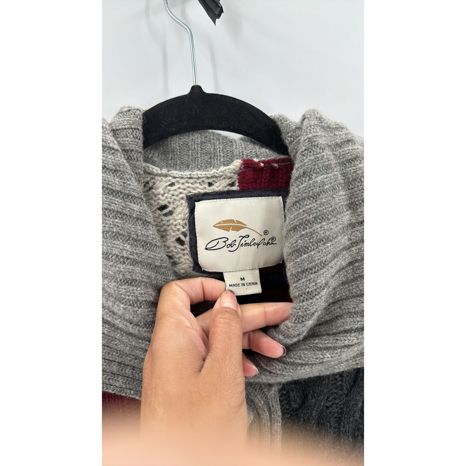 Other Bob Limley AKA wool longline cardigan lagenlook quirky artsy Size M / US 6-8 / IT 42-44 - 3 Thumbnail