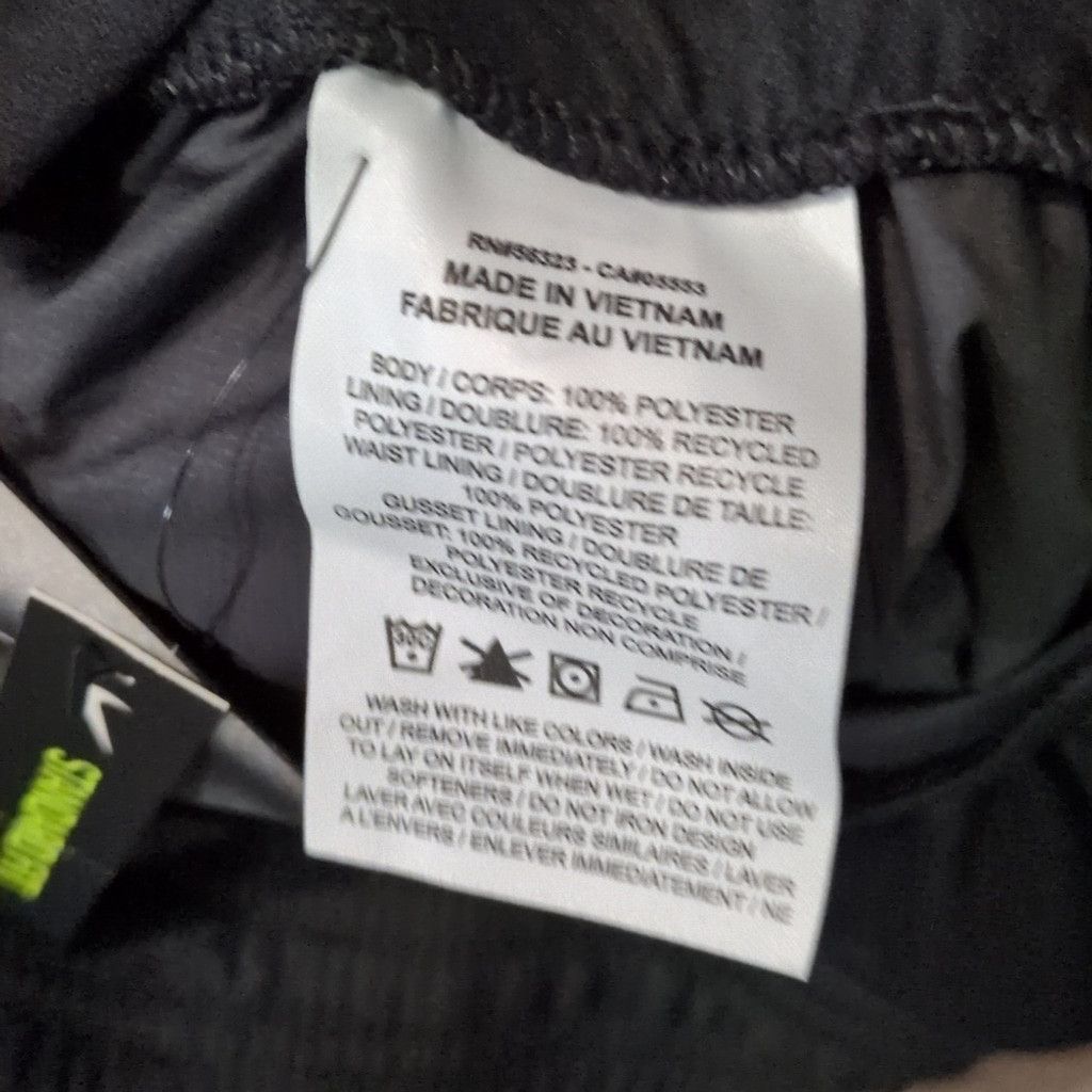 Nike Nike Black And White Running Shorts Size XS Size 26" / US 2 / IT 38 - 8 Thumbnail