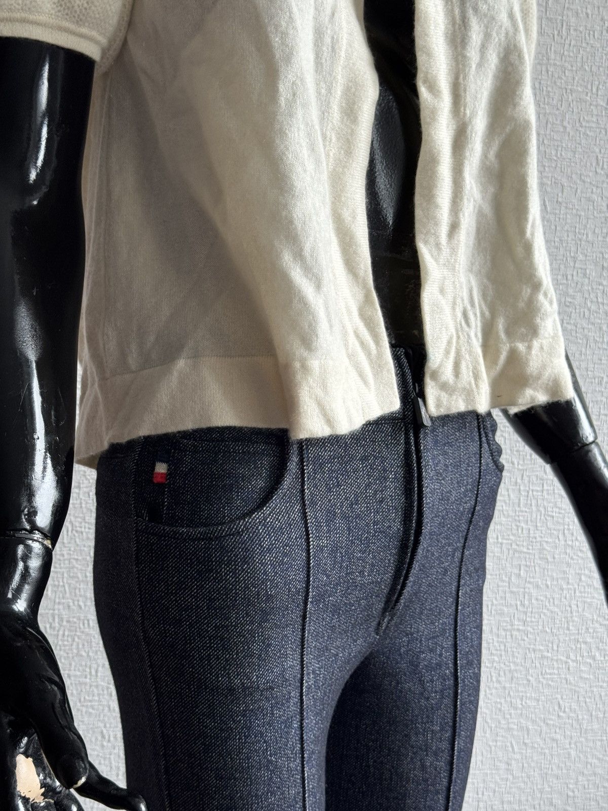 Moncler Moncler Grenoble pants blue for woman Size 27" / US 4 / IT 40 - 4 Thumbnail