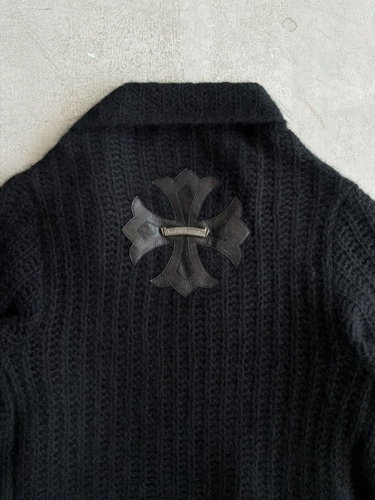 Chrome Hearts Chrome Hearts - Cross Patch Silver Scroll - Cashmere Cape Size US M / EU 48-50 / 2 - 3 Thumbnail