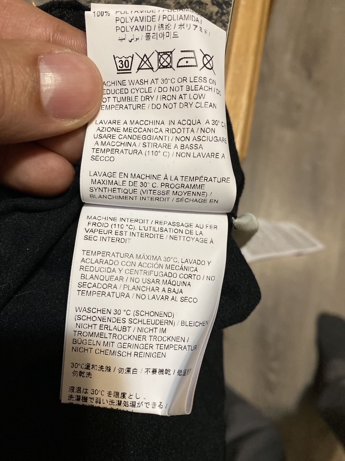 Off-White × Virgil Abloh Off-White Jogging T-Shirt Black Silver/ UO T-Shirt Size US M / EU 48-50 / 2 - 7 Thumbnail