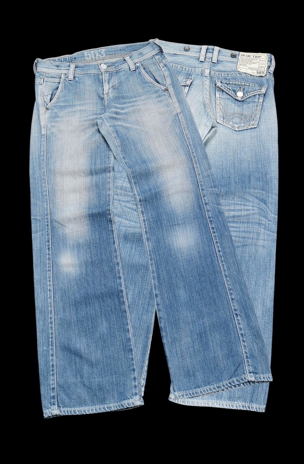 Kapital Vintage Edwin 503 Flare Jeans Size US 30 / EU 46 - 1 Thumbnail