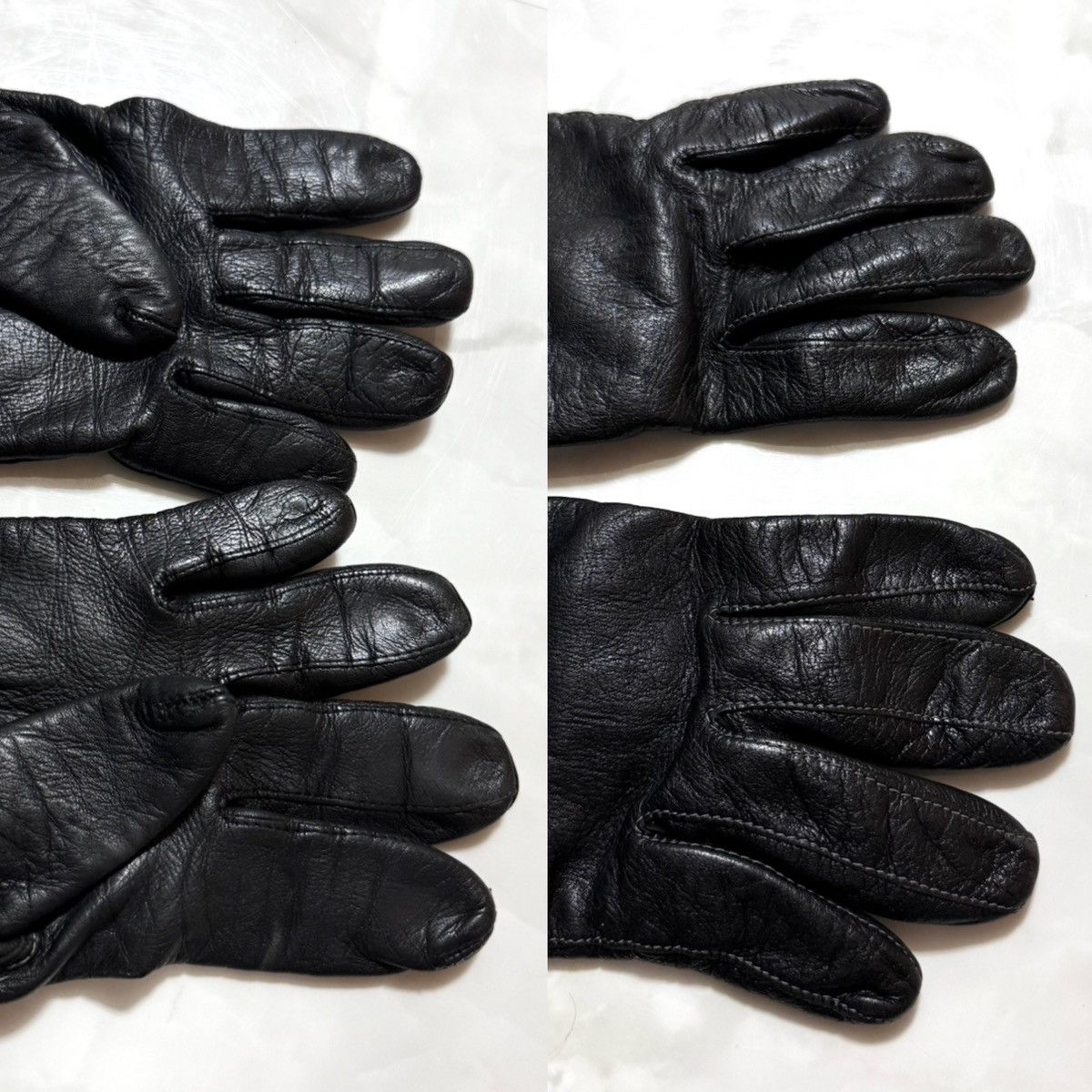 Louis Vuitton Louis Vuitton Damier Graphite switching lamb leather gloves Size ONE SIZE - 3 Thumbnail