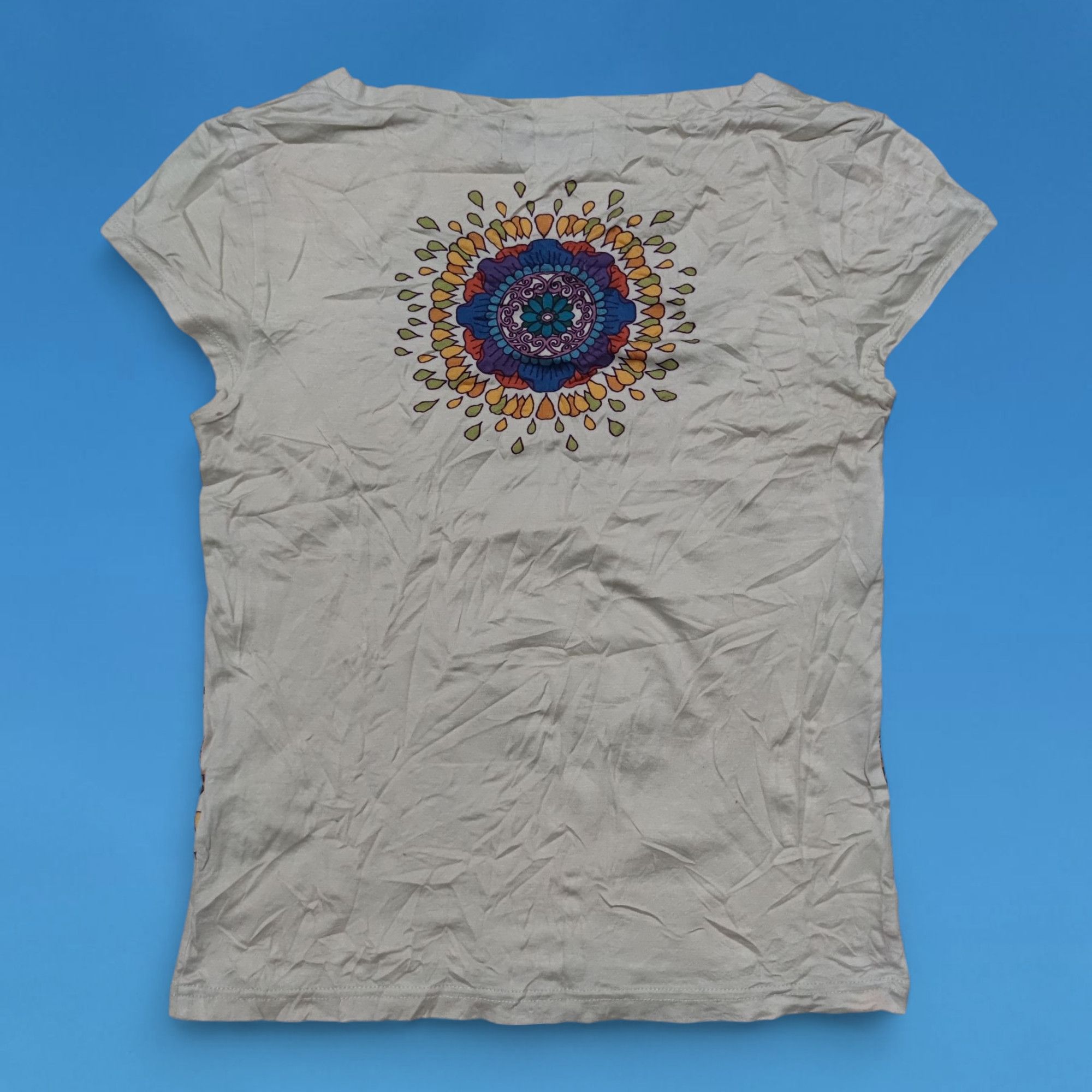 Japanese Brand Japanese Brand Mash Mania Psychedelic Art T Shirt Size S / US 4 / IT 40 - 2 Thumbnail