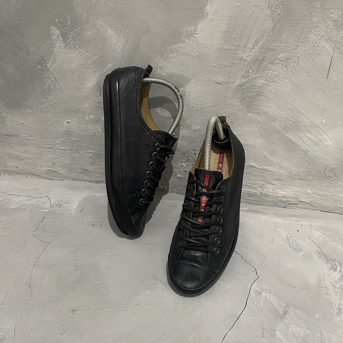 Prada Vintage Prada Sport 4E2406 Low Top Sneakers Size US 7 / EU 40 - 1 Thumbnail
