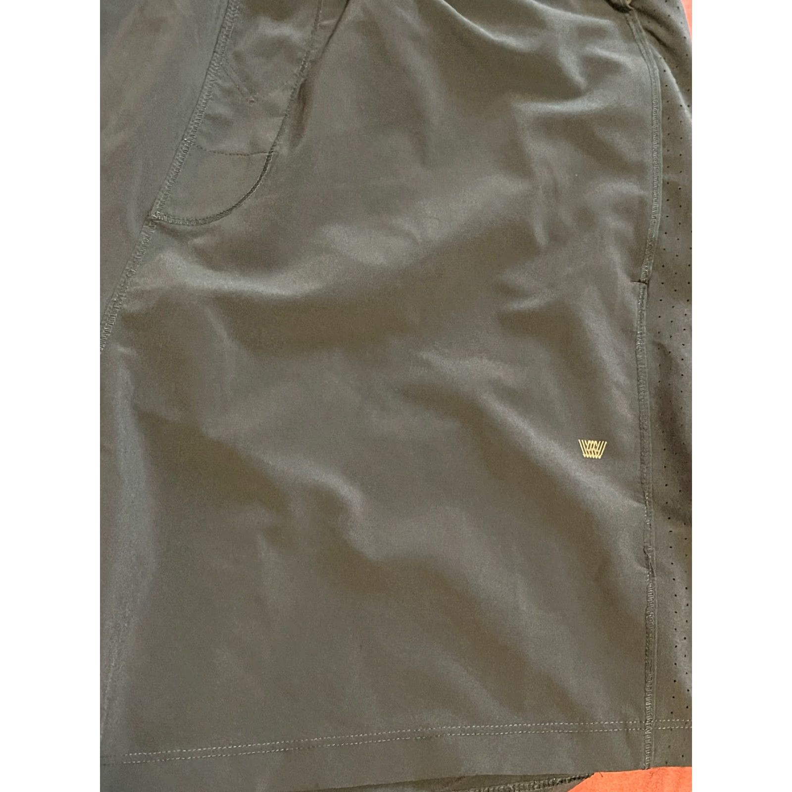 Vintage Mack Weldon Men Shorts Large Blue Athletic Regular Pockets Drawstring Flat Front Daily Wear Size US 33 - 3 Thumbnail