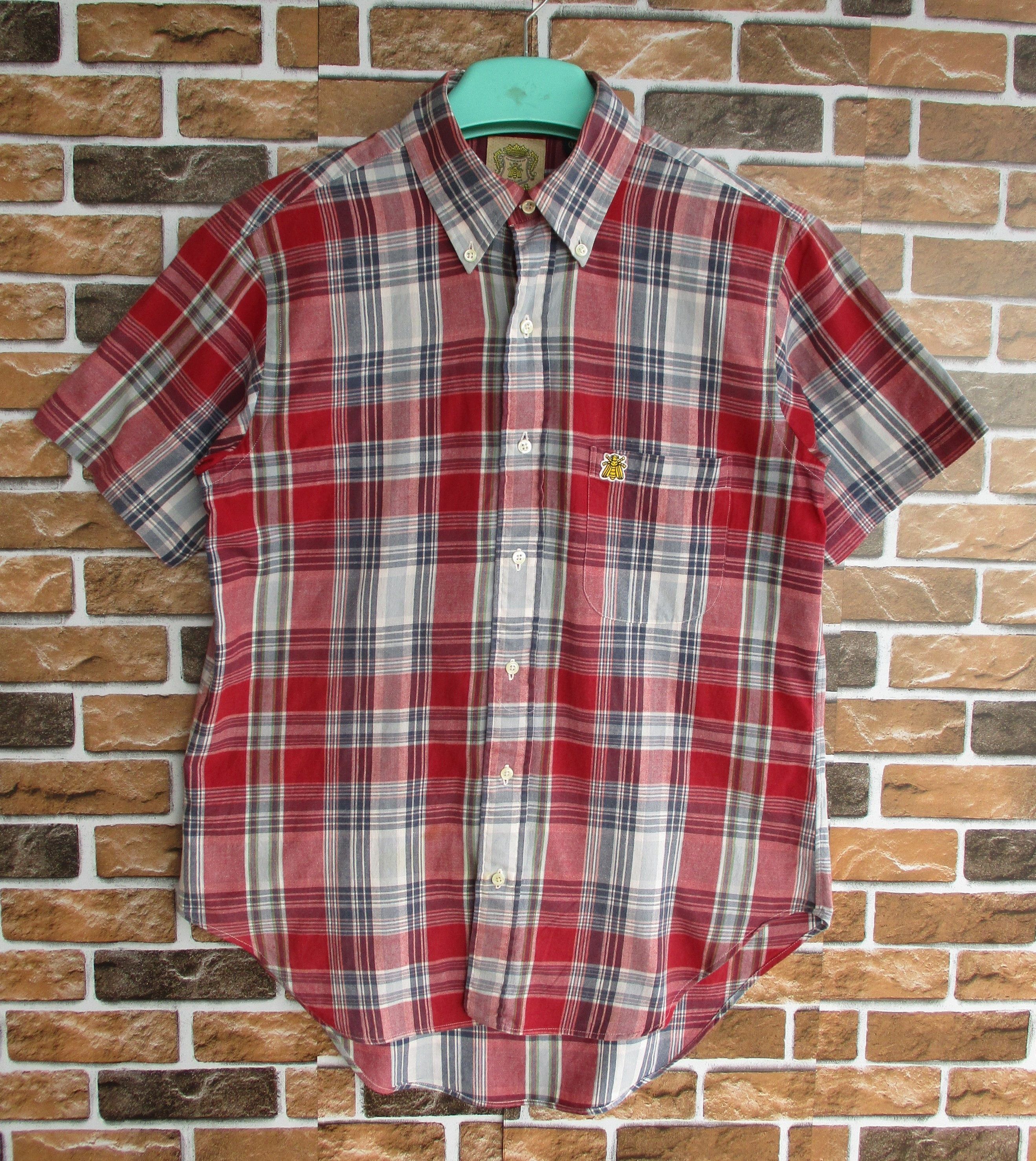 Bee Line by Billionaire Boys Club BEE LINE Plaid Gingham Shirt Made in USA Size US M / EU 48-50 / 2 - 1 Thumbnail