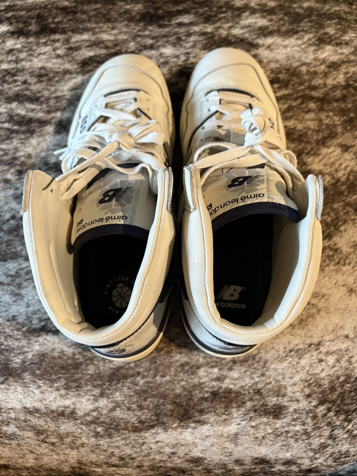Aime Leon Dore × New Balance New Balance 650R Aime Leon Dore White/ Navy Size US 13 / EU 46 - 7 Thumbnail