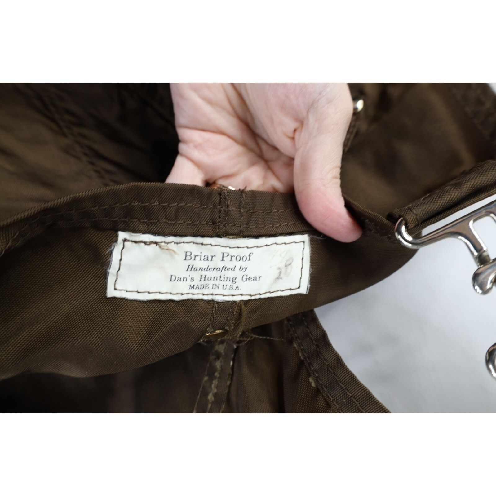 Vintage Vintage 80s 90s Dan's Hunting Gear Briar Proof Overalls Size US 44 / EU 60 - 7 Thumbnail