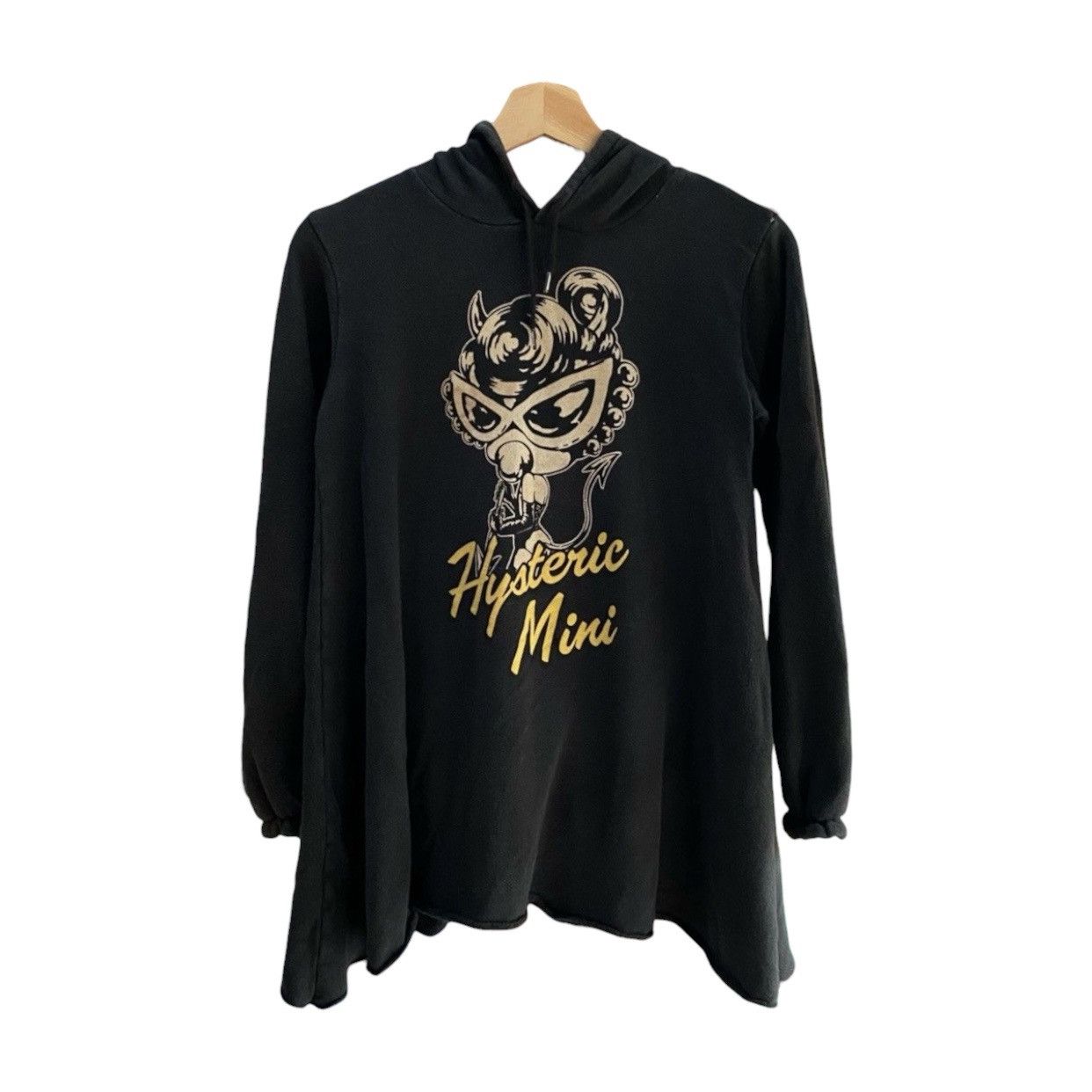 Hysteric Glamour Vtg Hysteric Glamour "Hysteric Mini" Devil Hoodie Dress Size US S / EU 44-46 / 1 - 1 Thumbnail