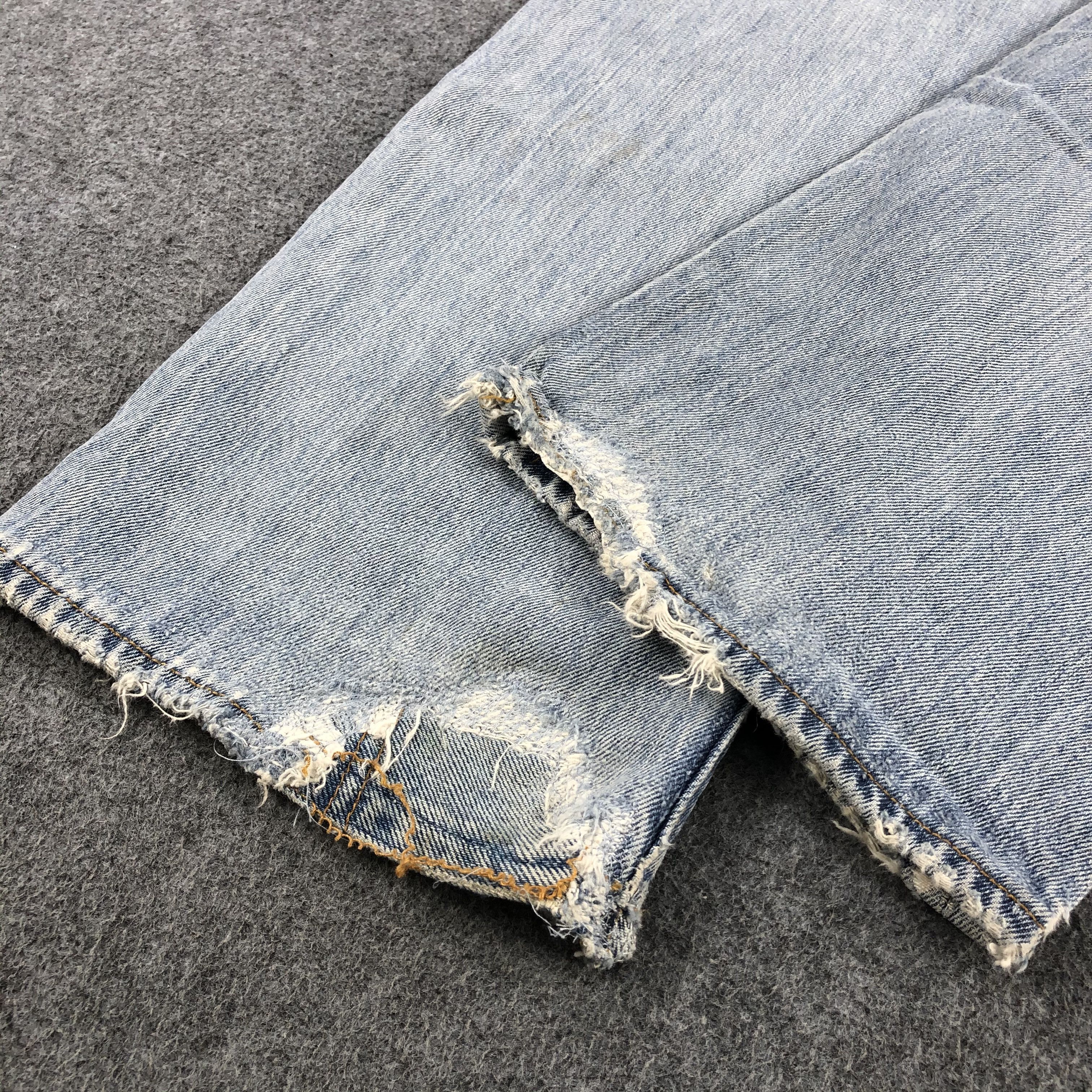 Levi's Vintage Light Wash Levis 501 Jeans-J2166 Size US 36 / EU 52 - 6 Thumbnail