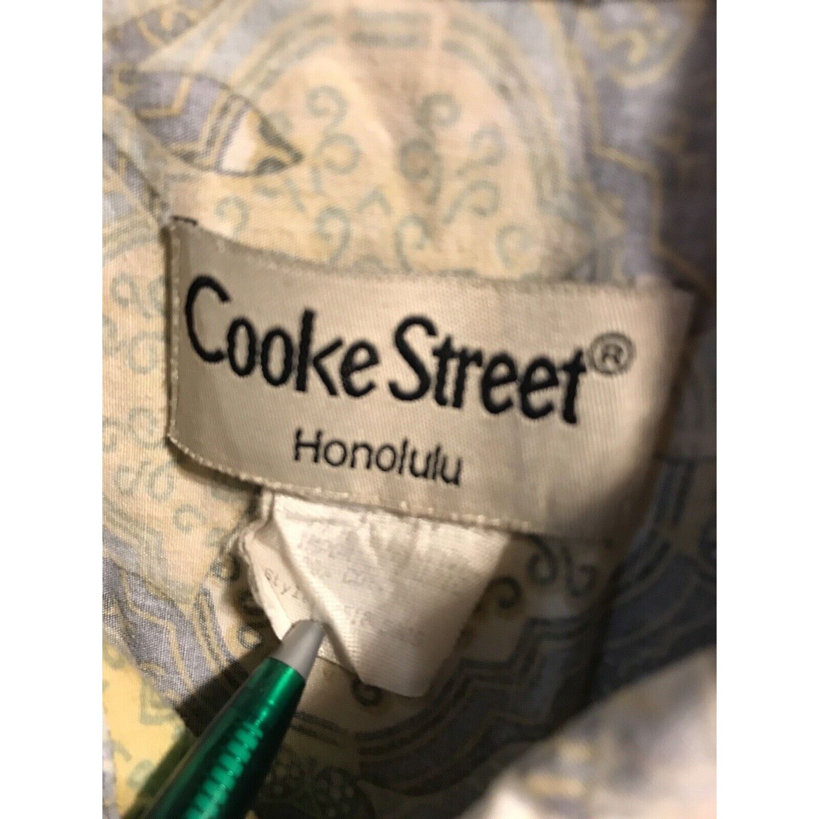 Other Cooke Street Honolulu Men’s XL Floral Cotton Hawaiian Shirt Size US XL / EU 56 / 4 - 12 Thumbnail