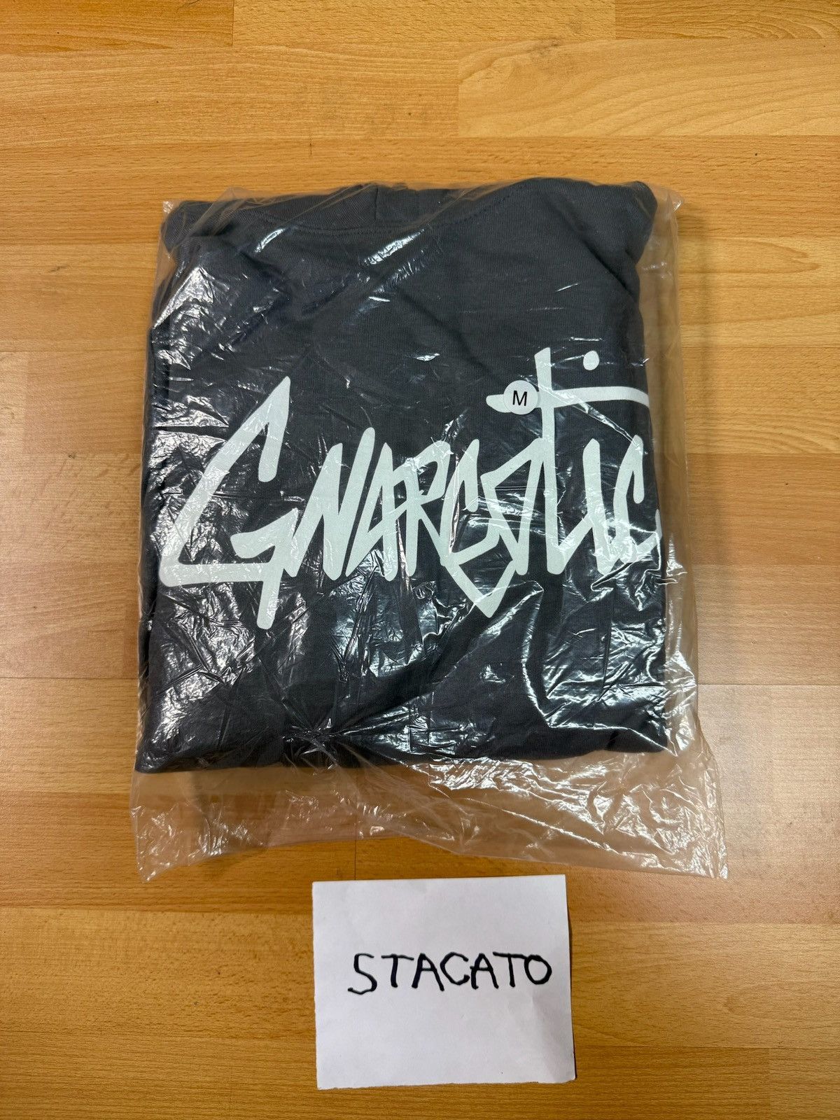 Gnarcotic × Vintage Gnarcotic Lil Gnar Logo Hoodie Black/White Medium Size US M / EU 48-50 / 2 - 2 Thumbnail