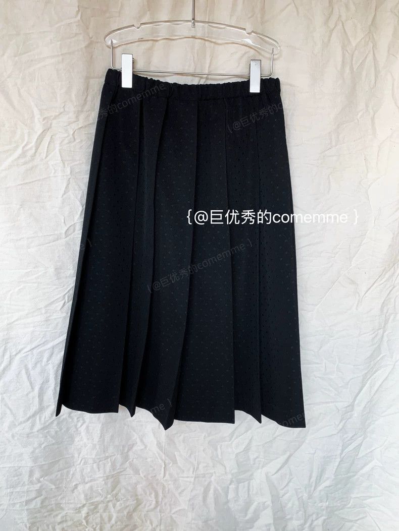 Comme des Garcons Comme des Garcons size 均码 Black polka-dot elastic band woo Size 24" / US 00 / IT 34 - 1 Thumbnail