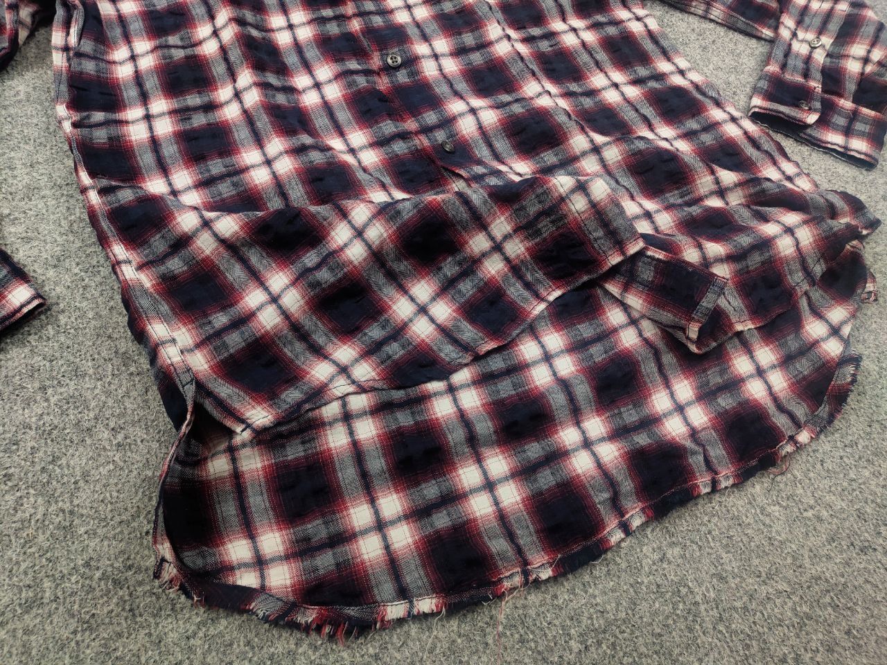 Diesel Diesel Vintage Y2K checkered flannel shirt loose long sleeve Size US L / EU 52-54 / 3 - 7 Thumbnail