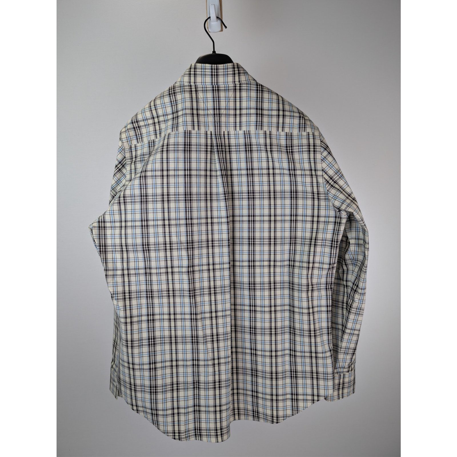 Bottega Veneta o1rshd1 Bold Check Composition Cotton Shirt Chalk / Fondant Size US S / EU 44-46 / 1 - 10 Thumbnail