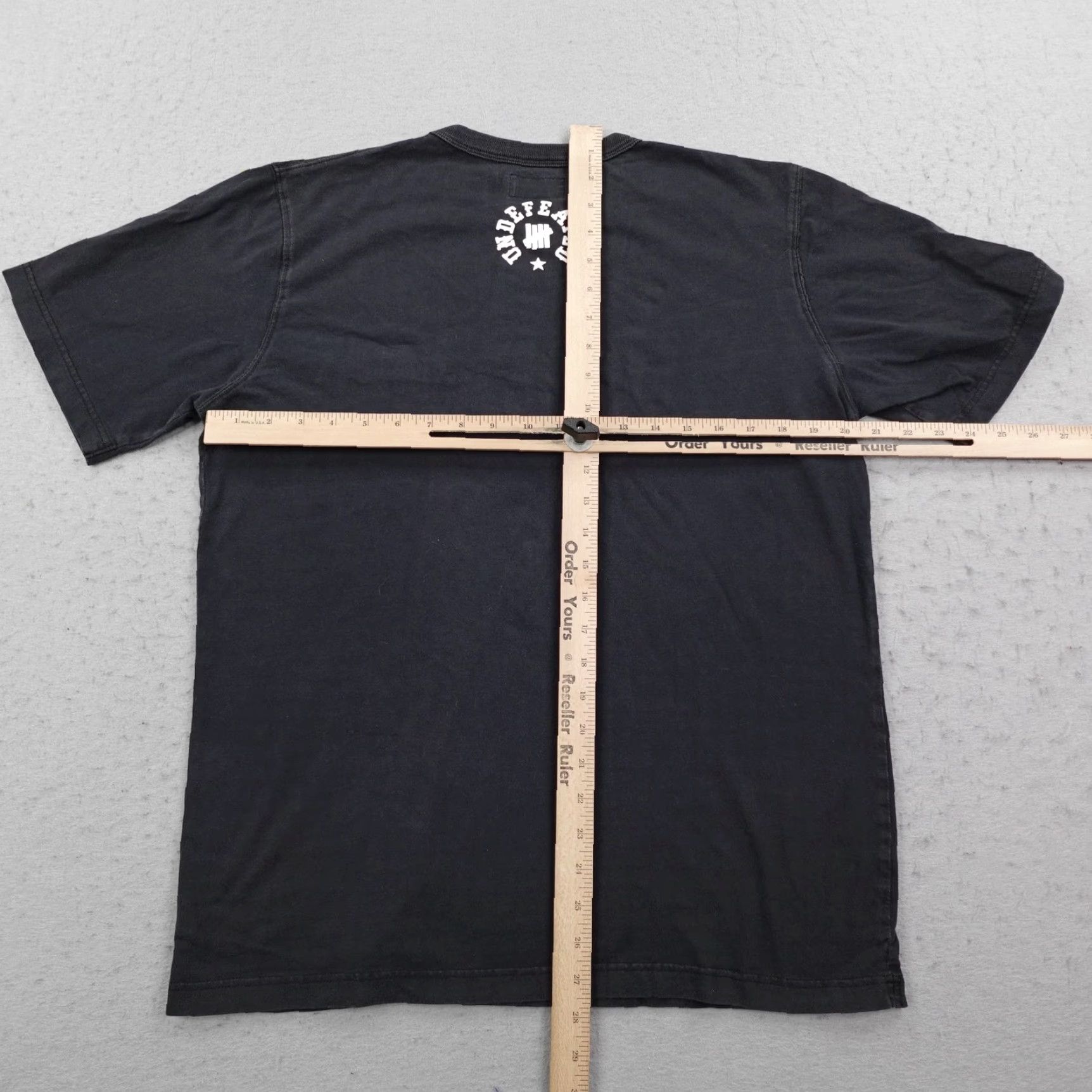 Undefeated Undefeated Shirt Mens Medium Black Pocket UNDFTD Ruthless 07 Streetwear Skate Short Sleeve Crew Neck Cotton Graphic Print T-Shirt Vintage No Size US M / EU 48-50 / 2 - 6 Thumbnail