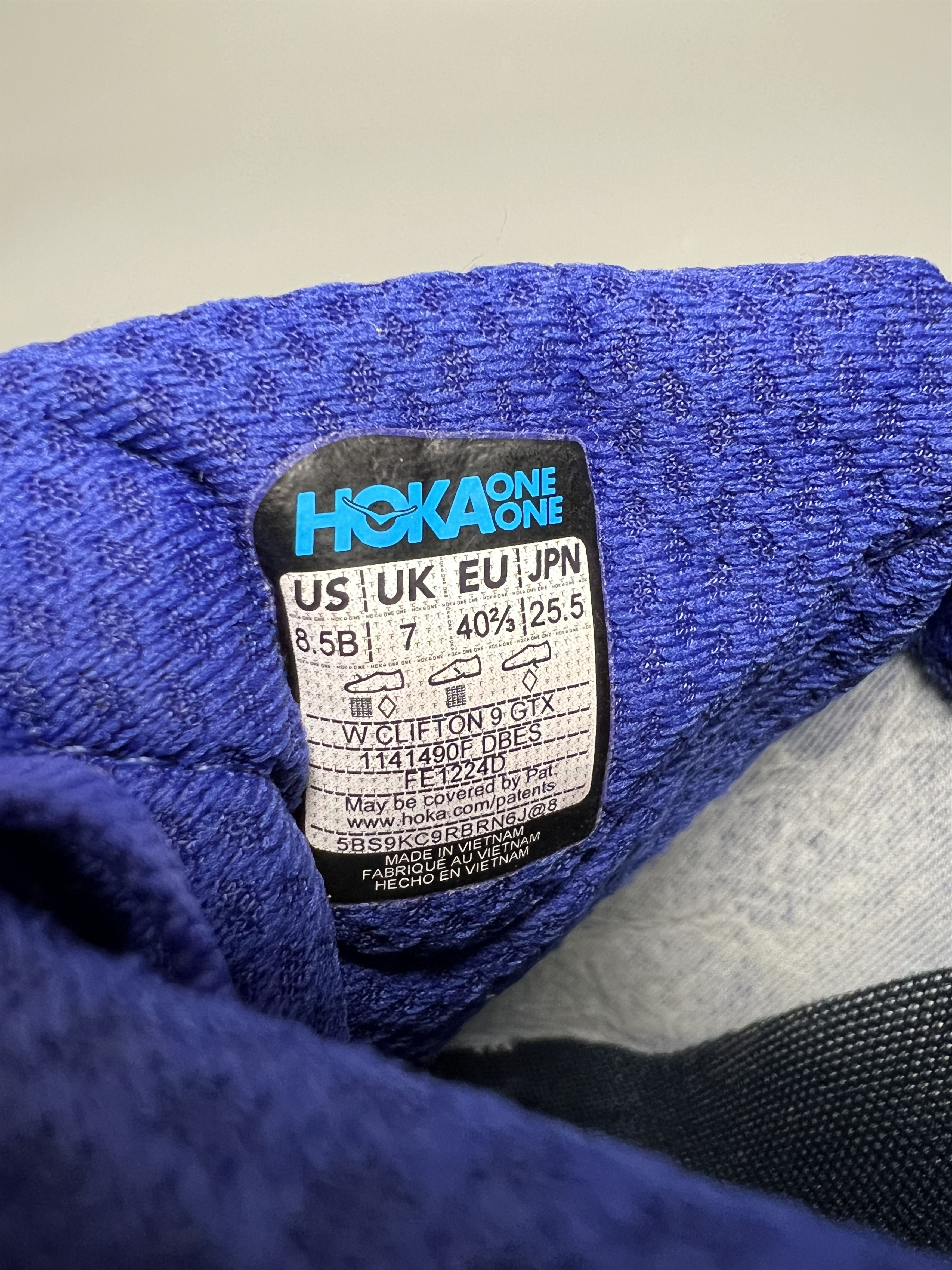 Hoka 8.5B Hoka One One Clifton 9 GTX Gore-Tex Running Shoes Size US 8.5 / IT 38.5 - 11 Thumbnail