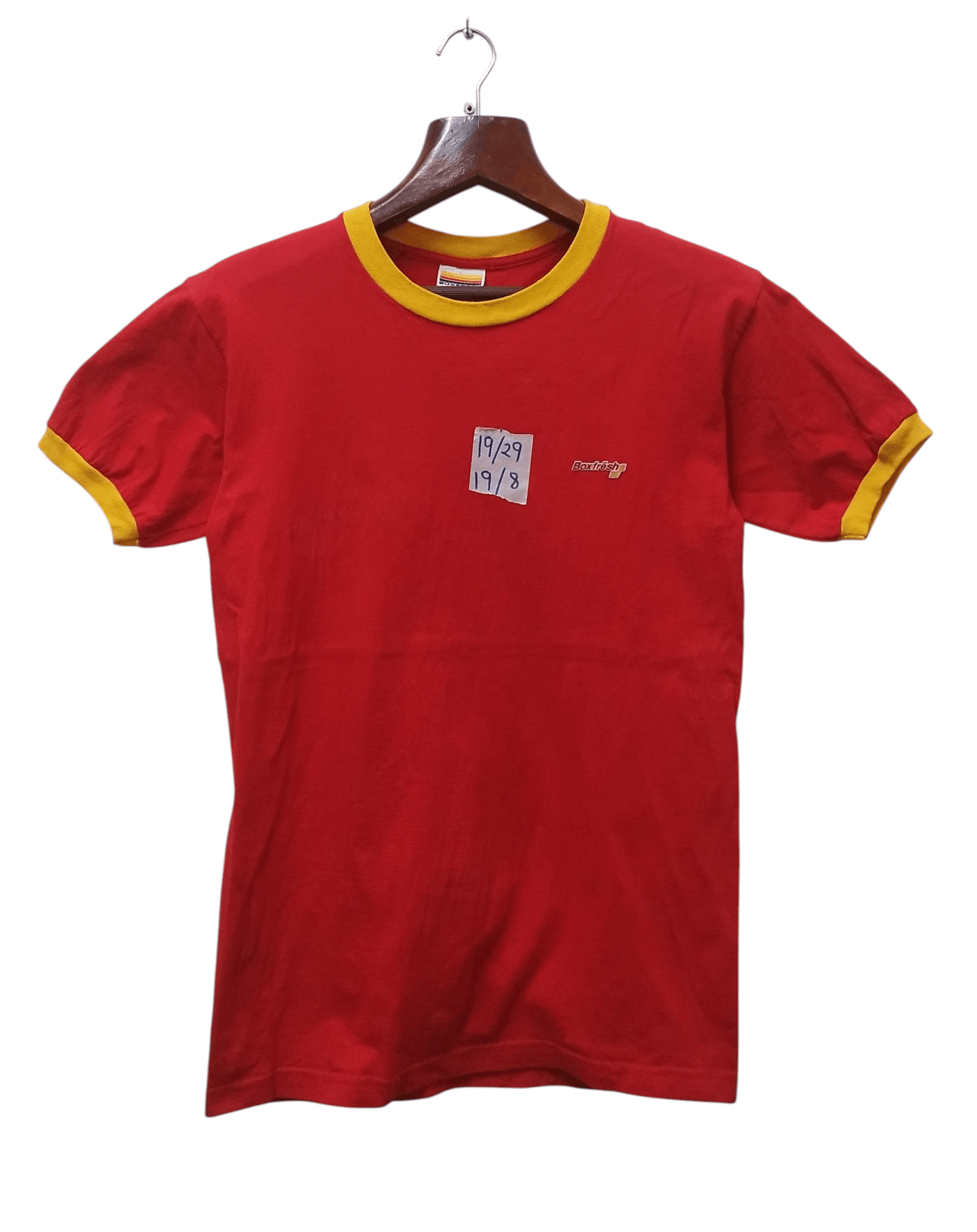 Boxfresh Vtg BoxFresh Ringer T-shirt British Fashion Size US M / EU 48-50 / 2 - 2 Thumbnail