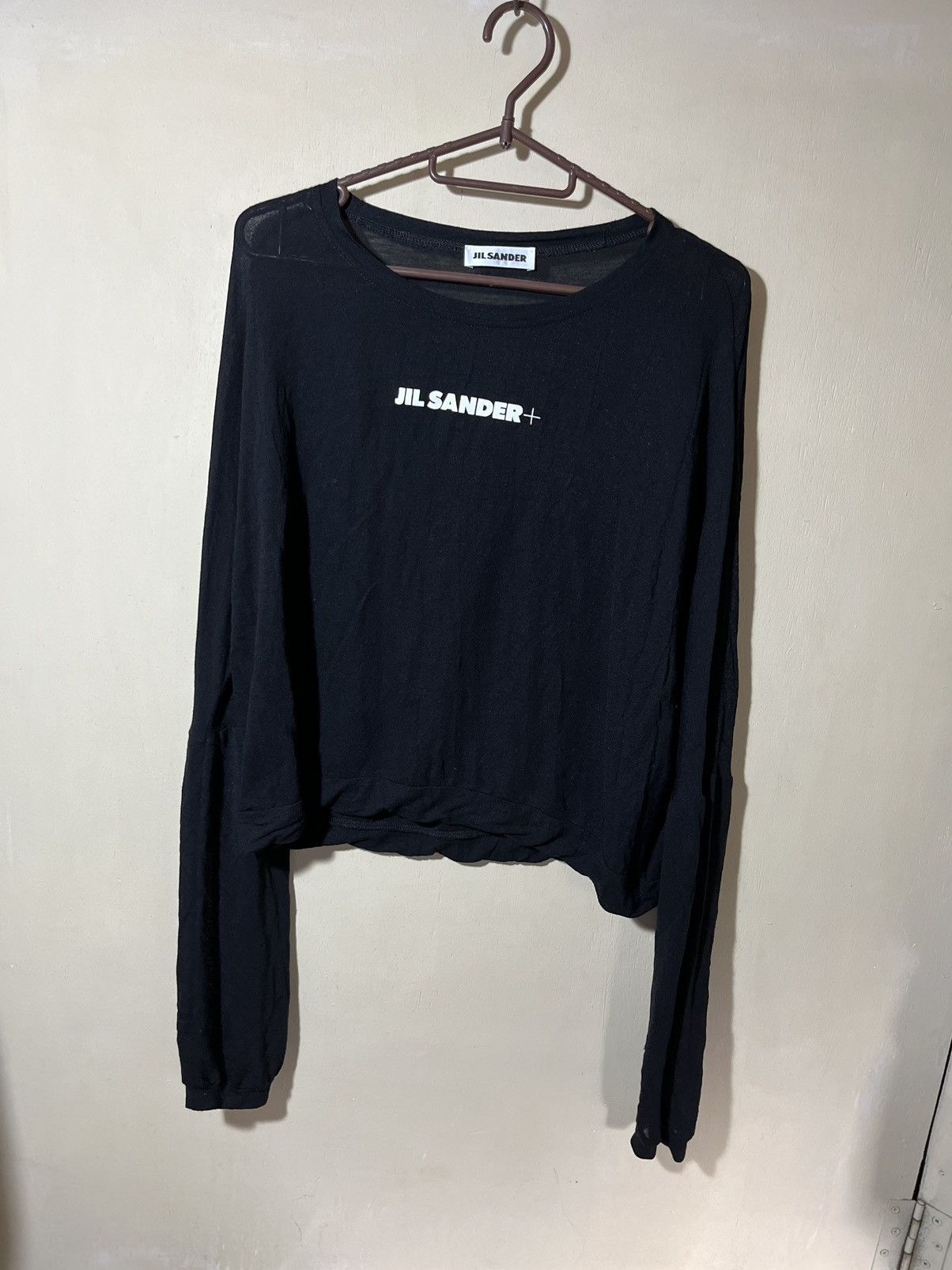 Jil Sander Jil Sander Crop top Long sleeves Size S / US 4 / IT 40 - 1 Thumbnail