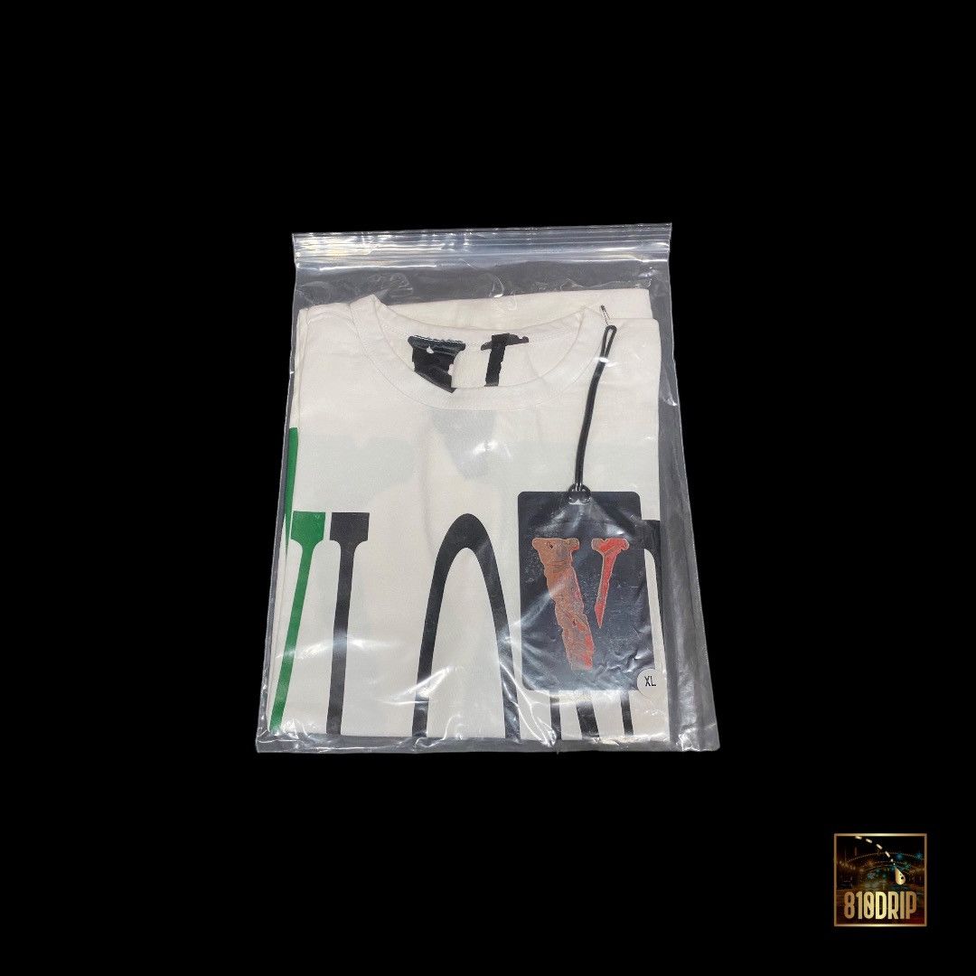 Vlone Vlone Green Staple Tee White (XL) Size US XL / EU 56 / 4 - 3 Thumbnail