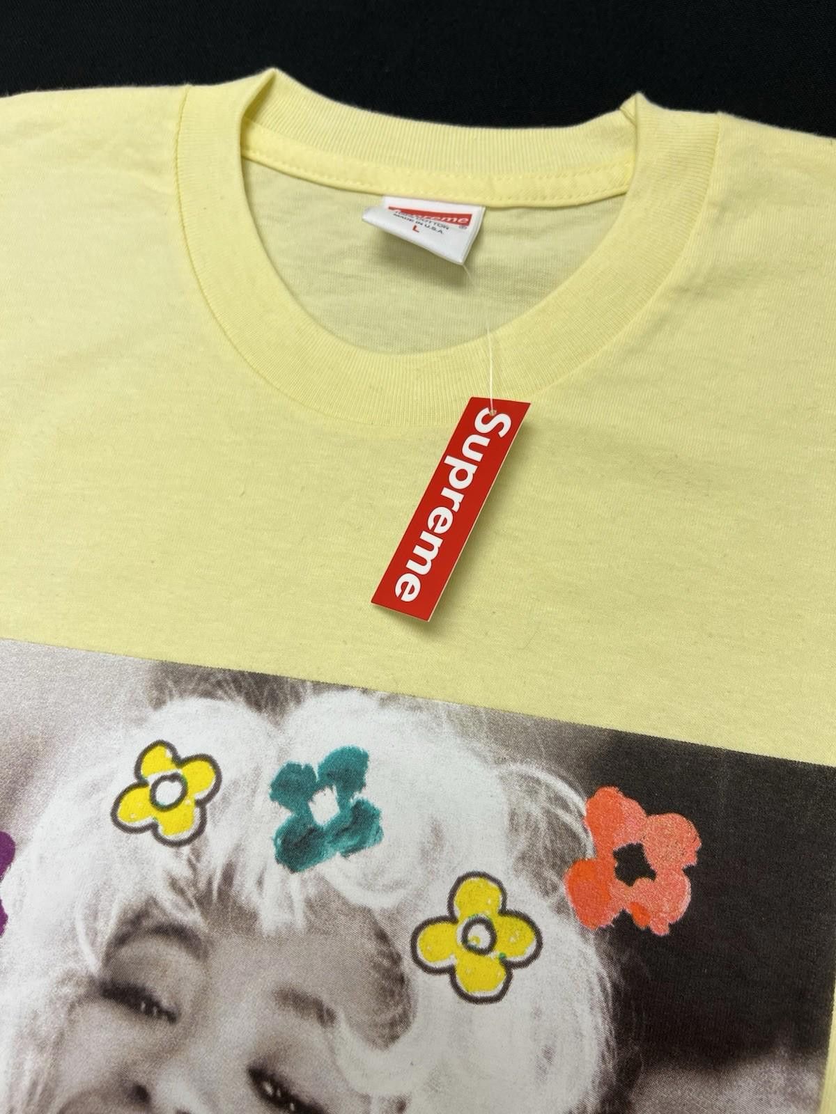 Supreme SS20 Supreme Naomi Tee Yellow L Large Size US L / EU 52-54 / 3 - 3 Thumbnail