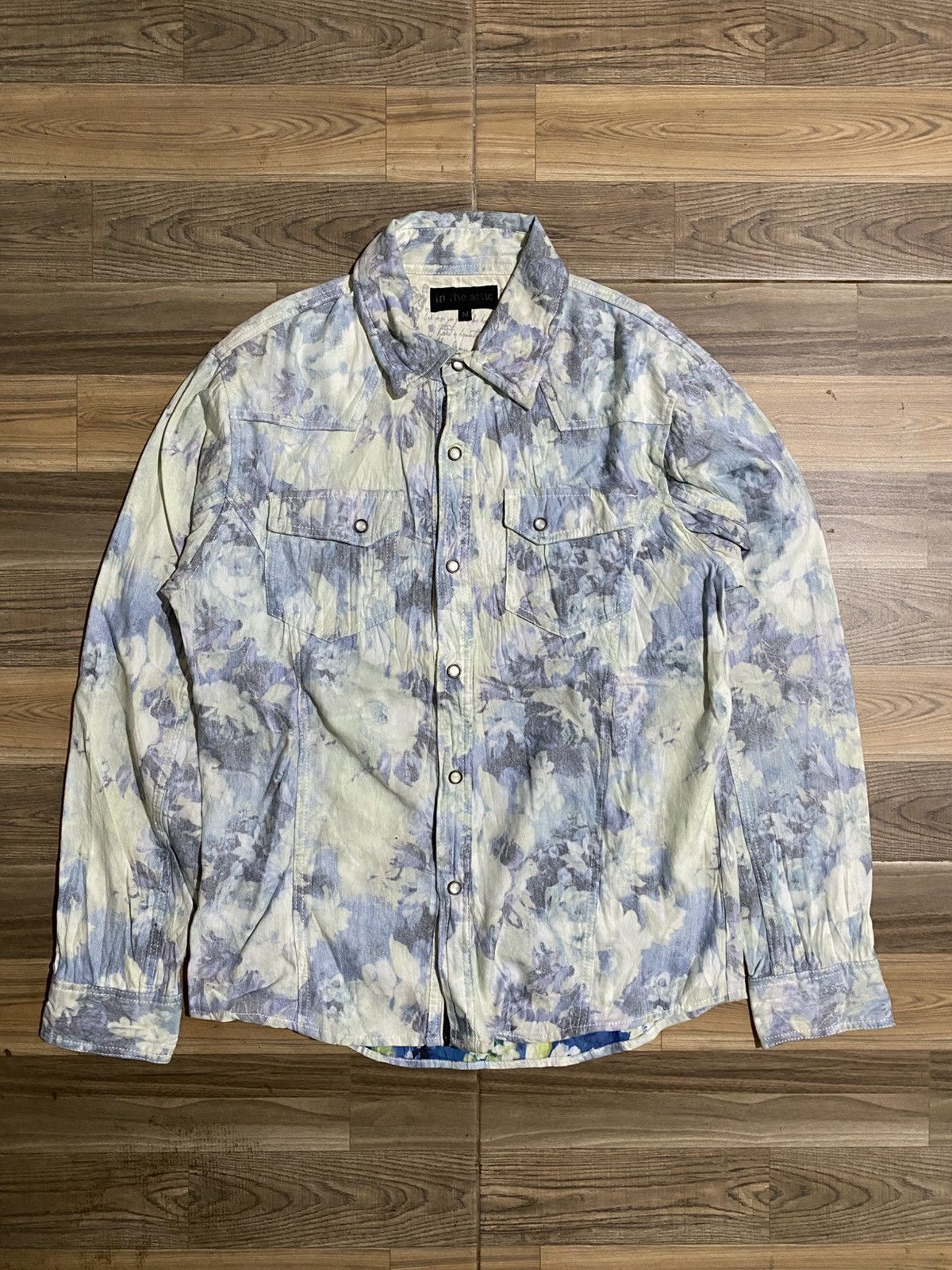Japanese Brand × Vintage IN THE ATTIC FLORAL SHIRT Size US M / EU 48-50 / 2 - 1 Thumbnail