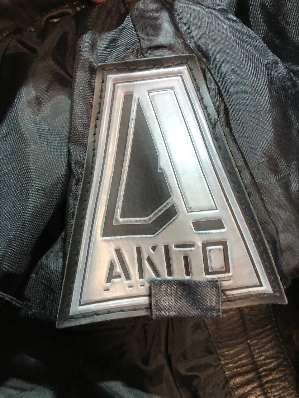 Japanese Brand × Leather Akito Leather Motorcycle Pants Vintage Size US 35 - 8 Thumbnail